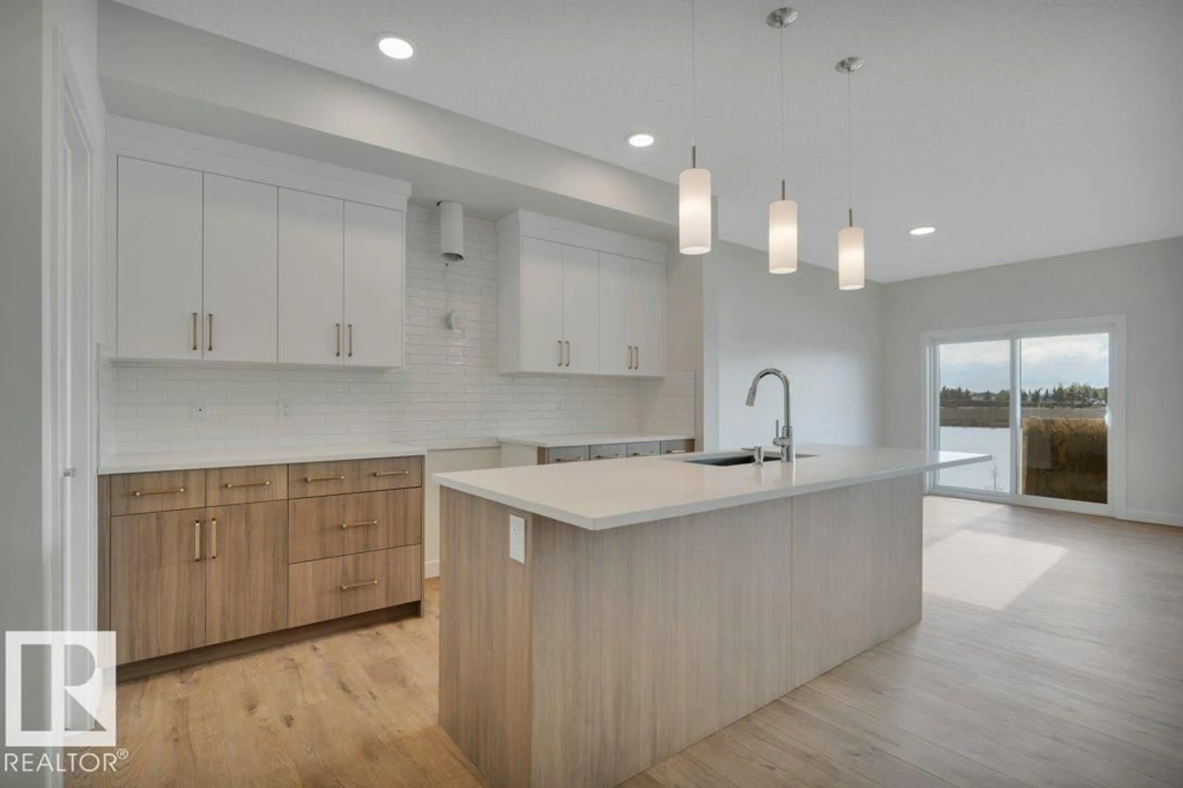 Open concept kitchen, unknown for 18643 19 AV, Edmonton Alberta T6M3M9