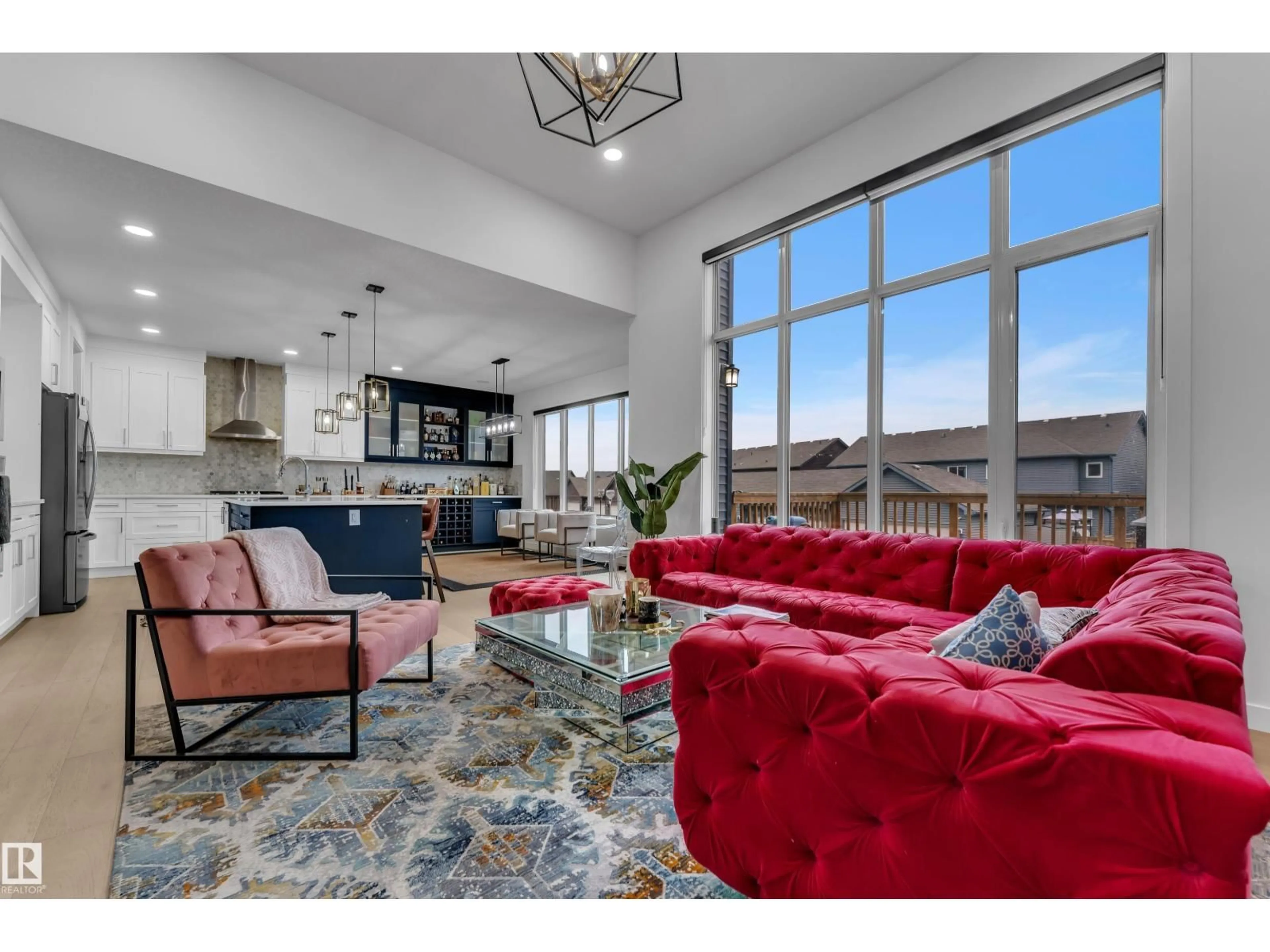 Living room with furniture, unknown for 1409 GRAYDON HILL WY, Edmonton Alberta T6W3C9