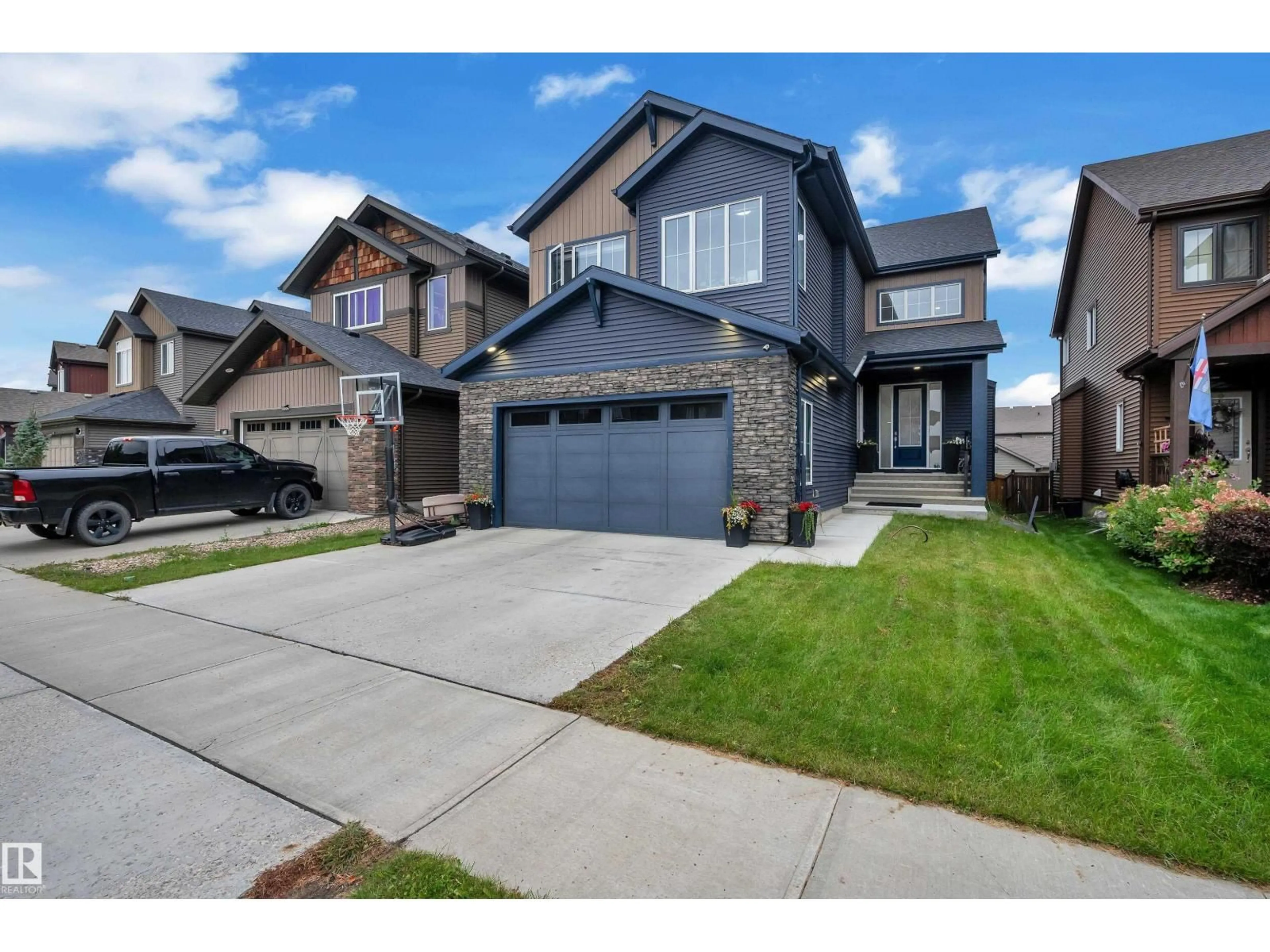 Home with brick exterior material, street for 1409 GRAYDON HILL WY, Edmonton Alberta T6W3C9