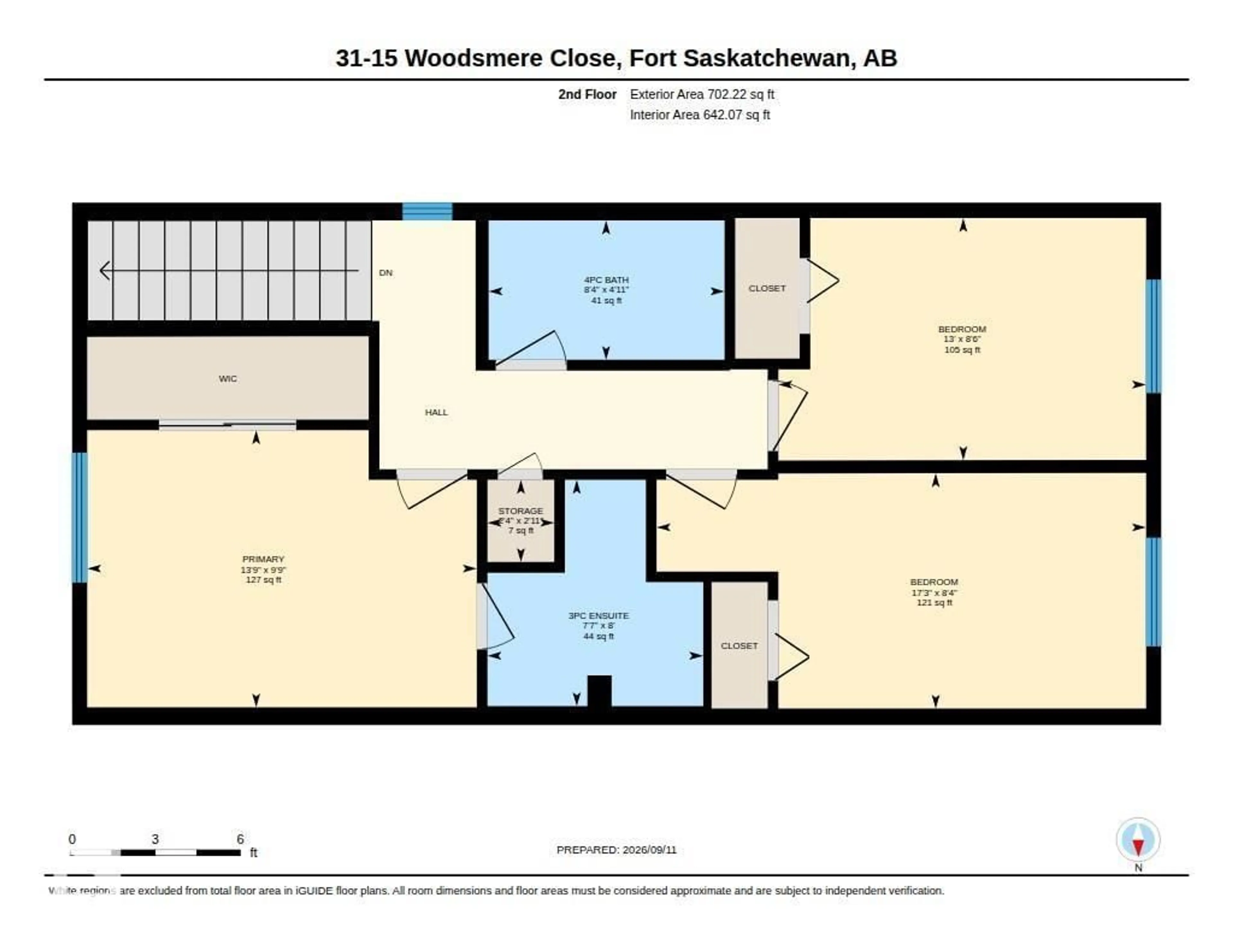 Floor plan for 15 - 31 WOODSMERE CL, Fort Saskatchewan Alberta T8L4S2