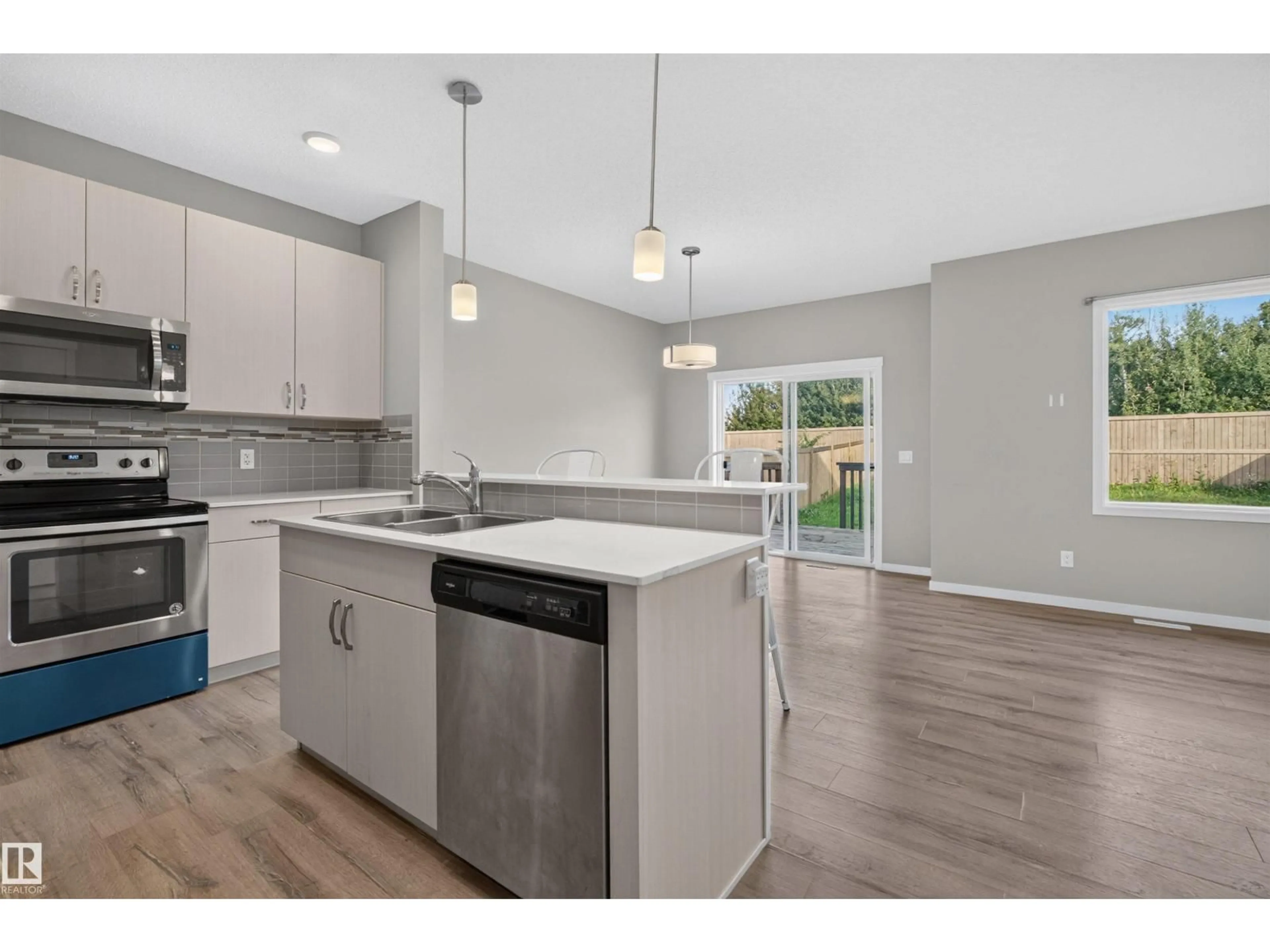 Open concept kitchen, unknown for 12328 177 AV, Edmonton Alberta T5X0L3