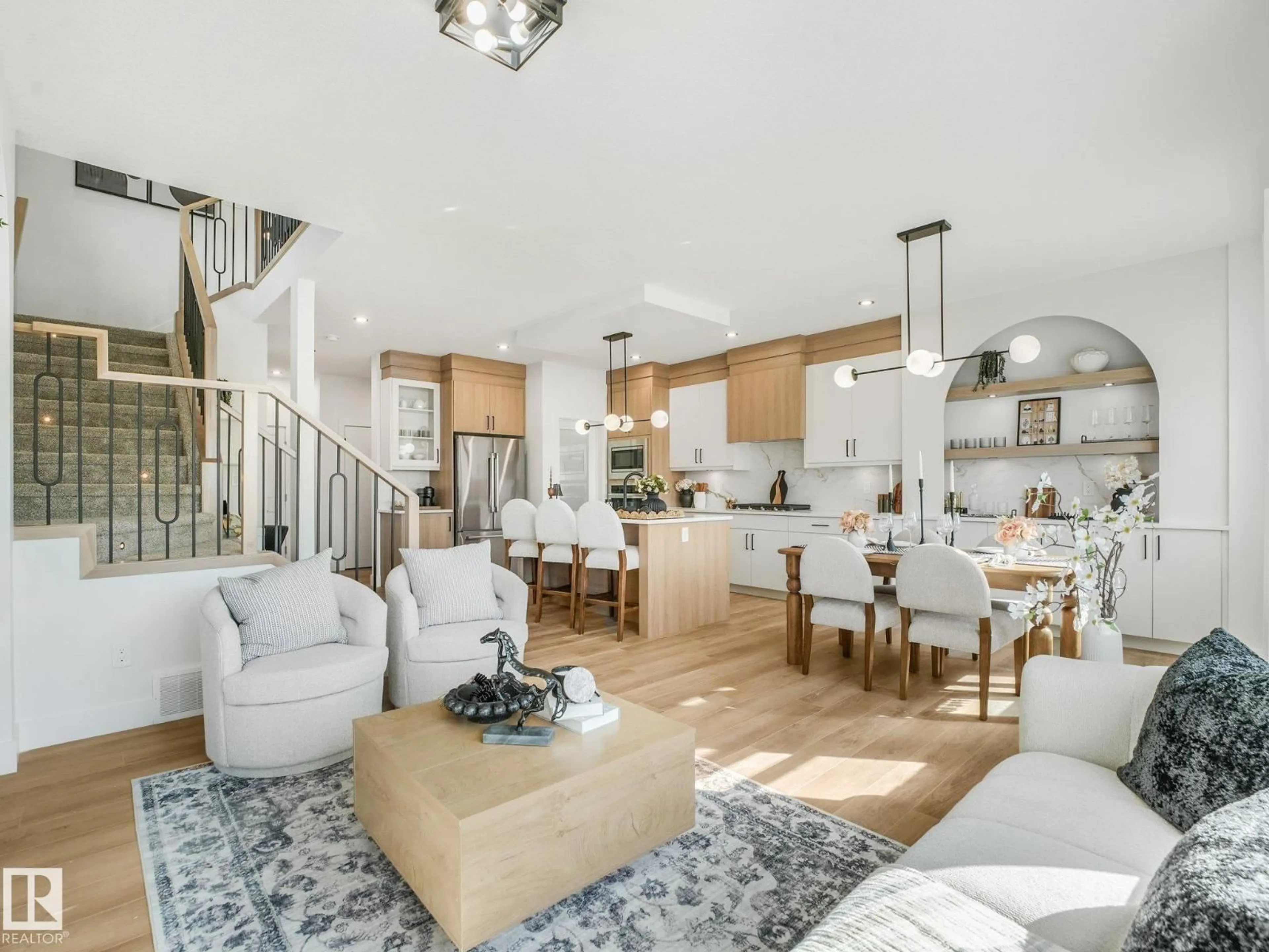 Open concept kitchen, unknown for 98 RAVENSHIRE WYND, Sherwood Park Alberta T8B0G3