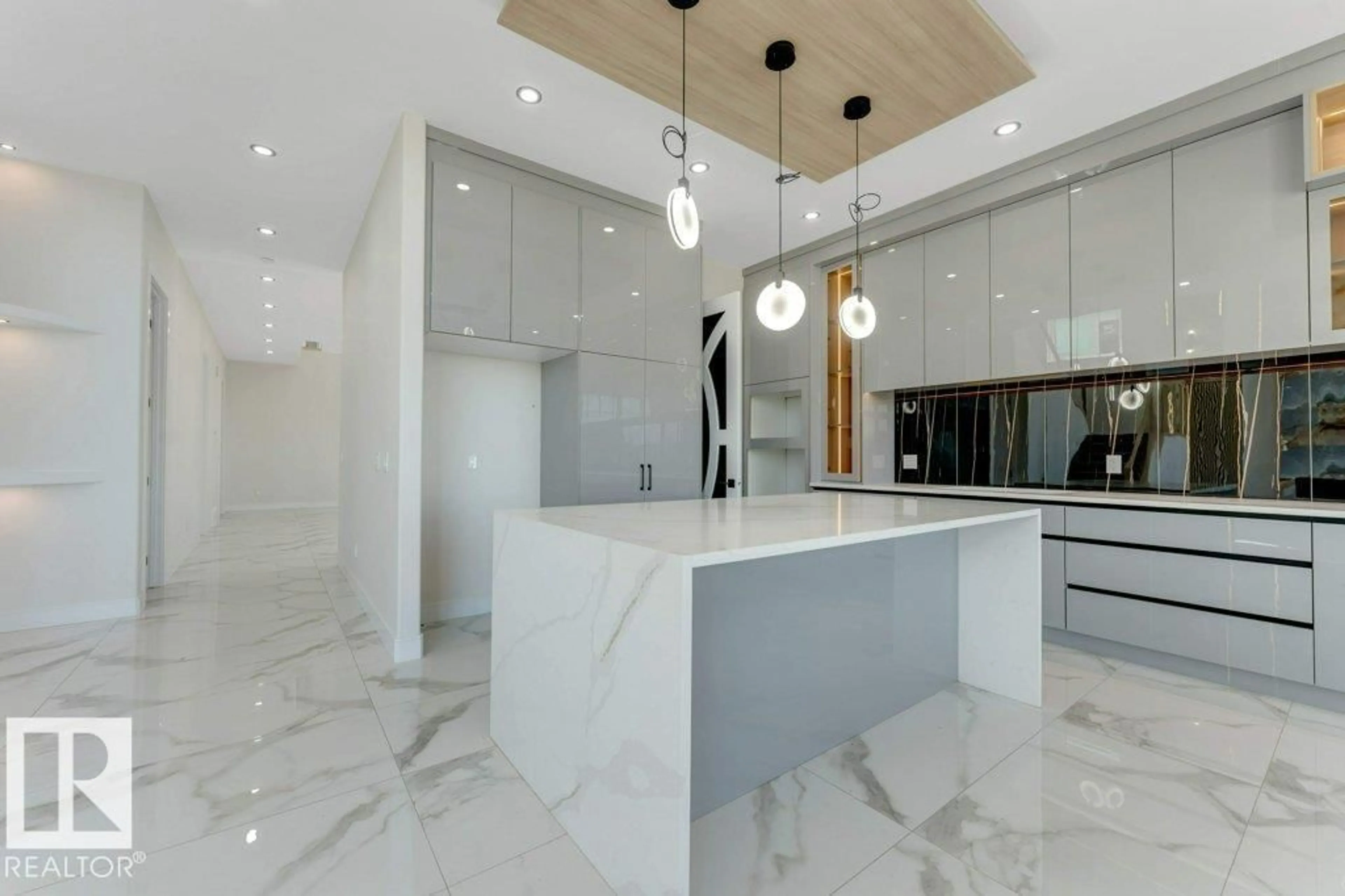 Contemporary kitchen, ceramic/tile floor for NE - 6398 17 ST, Rural Leduc County Alberta T4X3C8