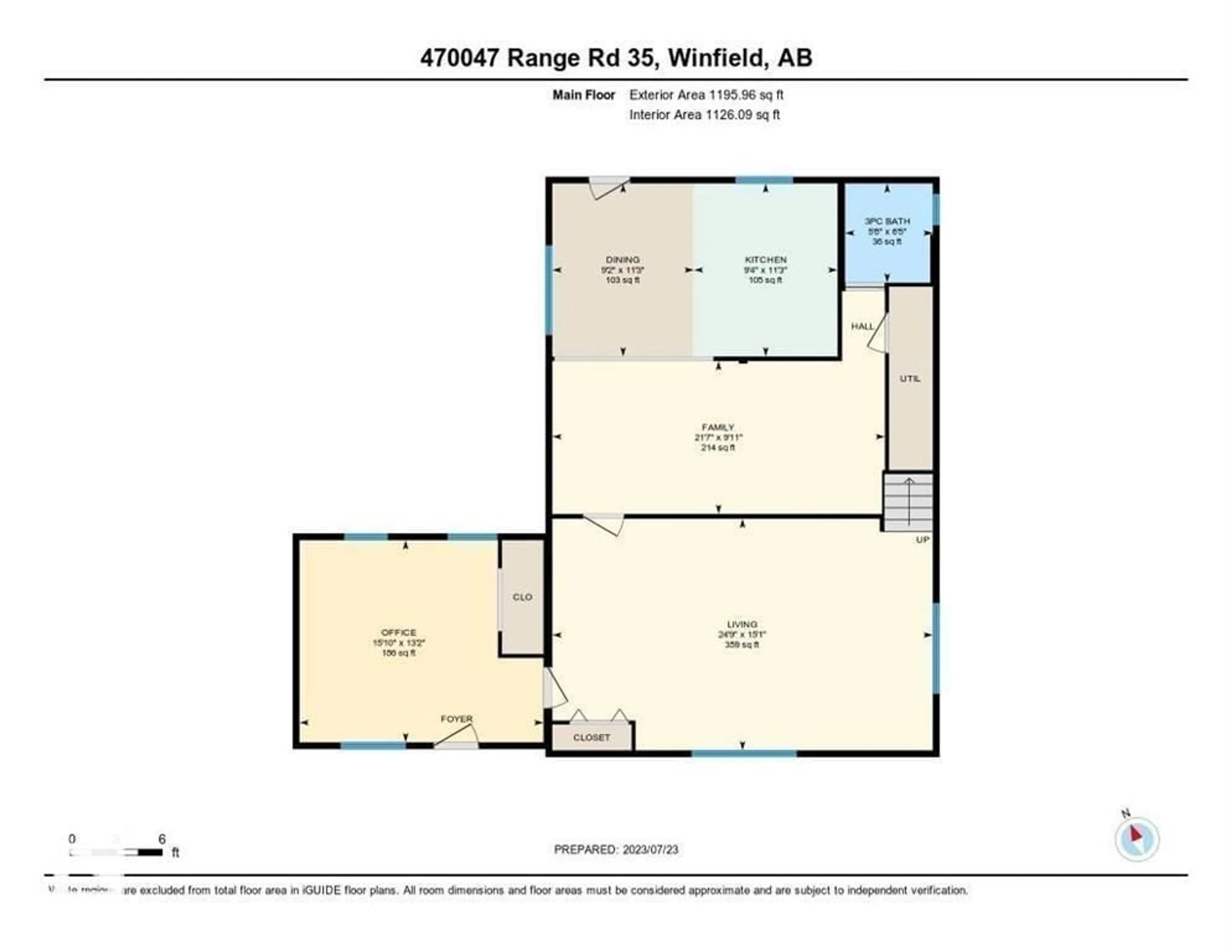 Floor plan for 470047 RGE ROAD 35, Rural Wetaskiwin County Alberta T0C2X0