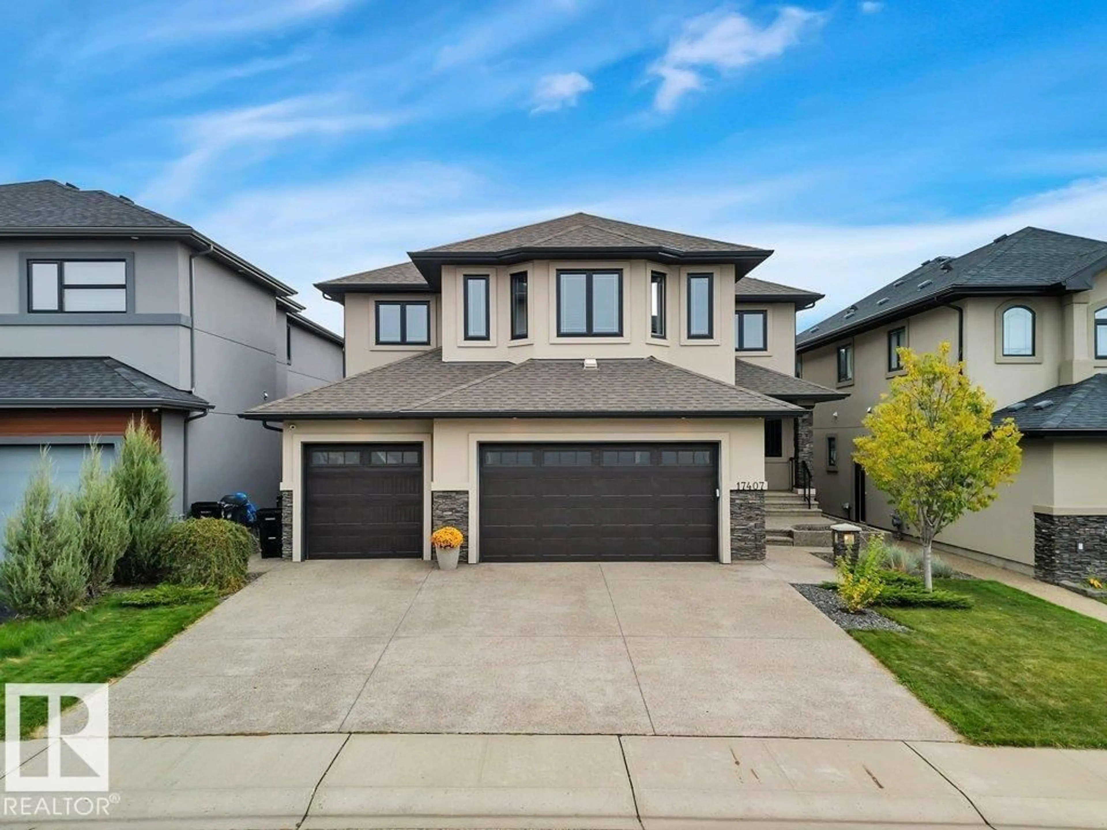 Home with brick exterior material, street for NW - 17407 108 ST, Edmonton Alberta T5X0C1