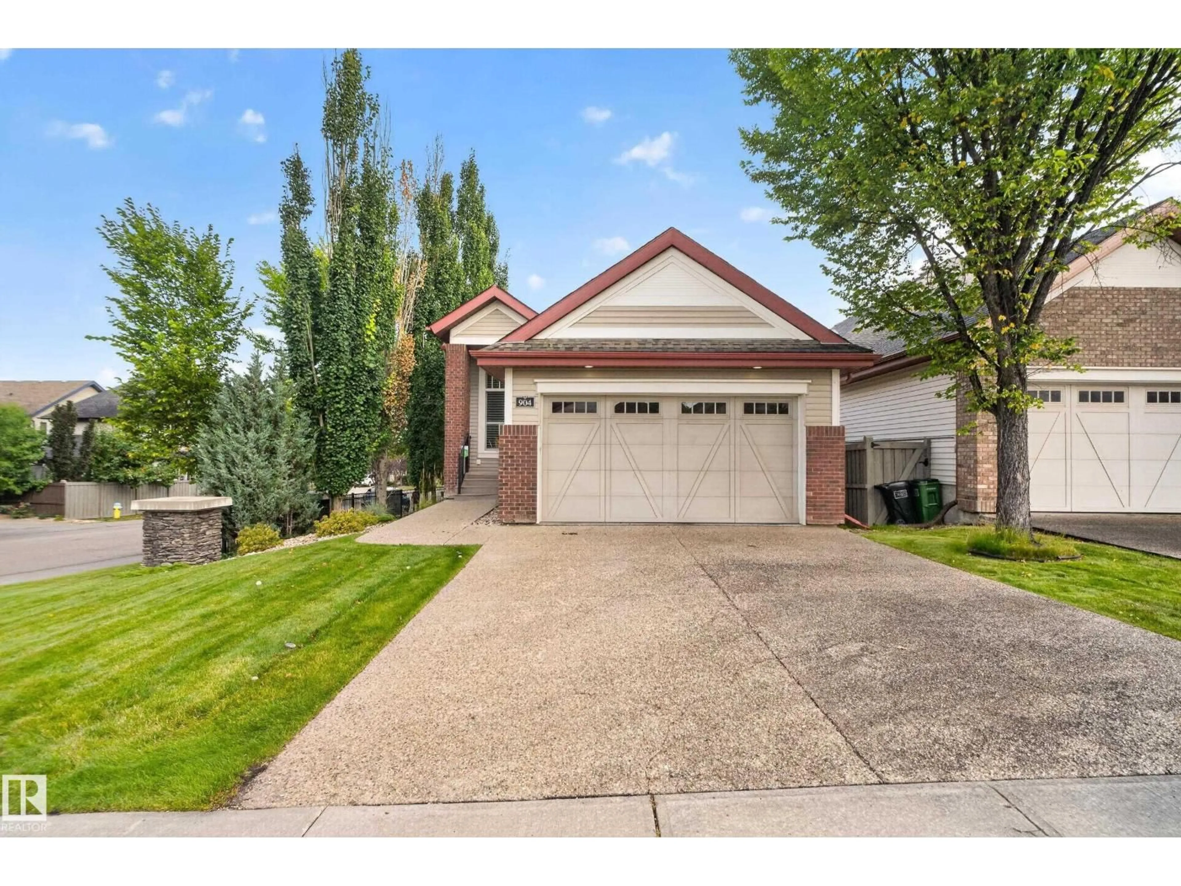 Home with brick exterior material, street for SW - 904 ARMITAGE CO, Edmonton Alberta T6W0K6