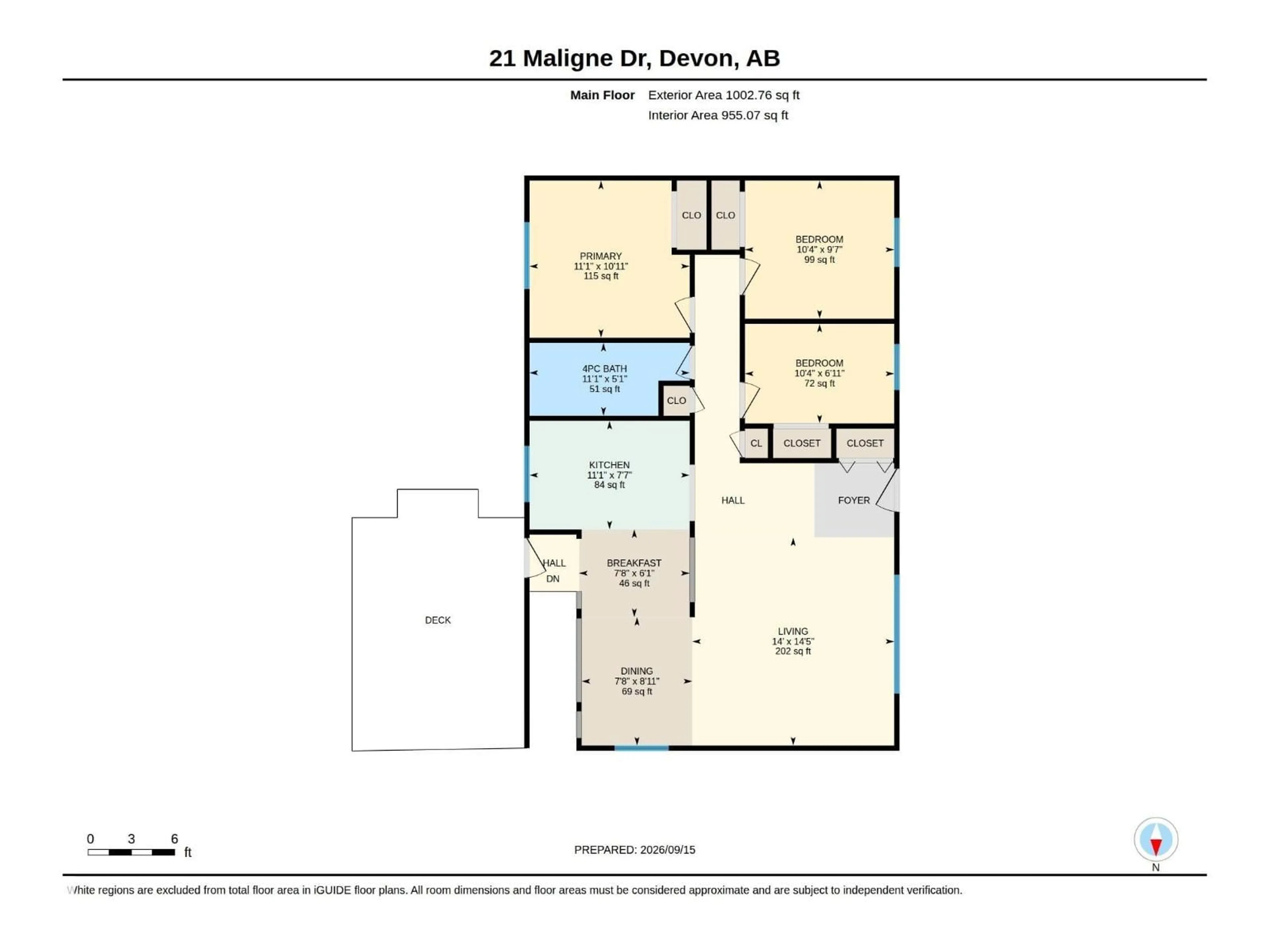 Floor plan for 21 MALIGNE DR, Devon Alberta T9G1P7