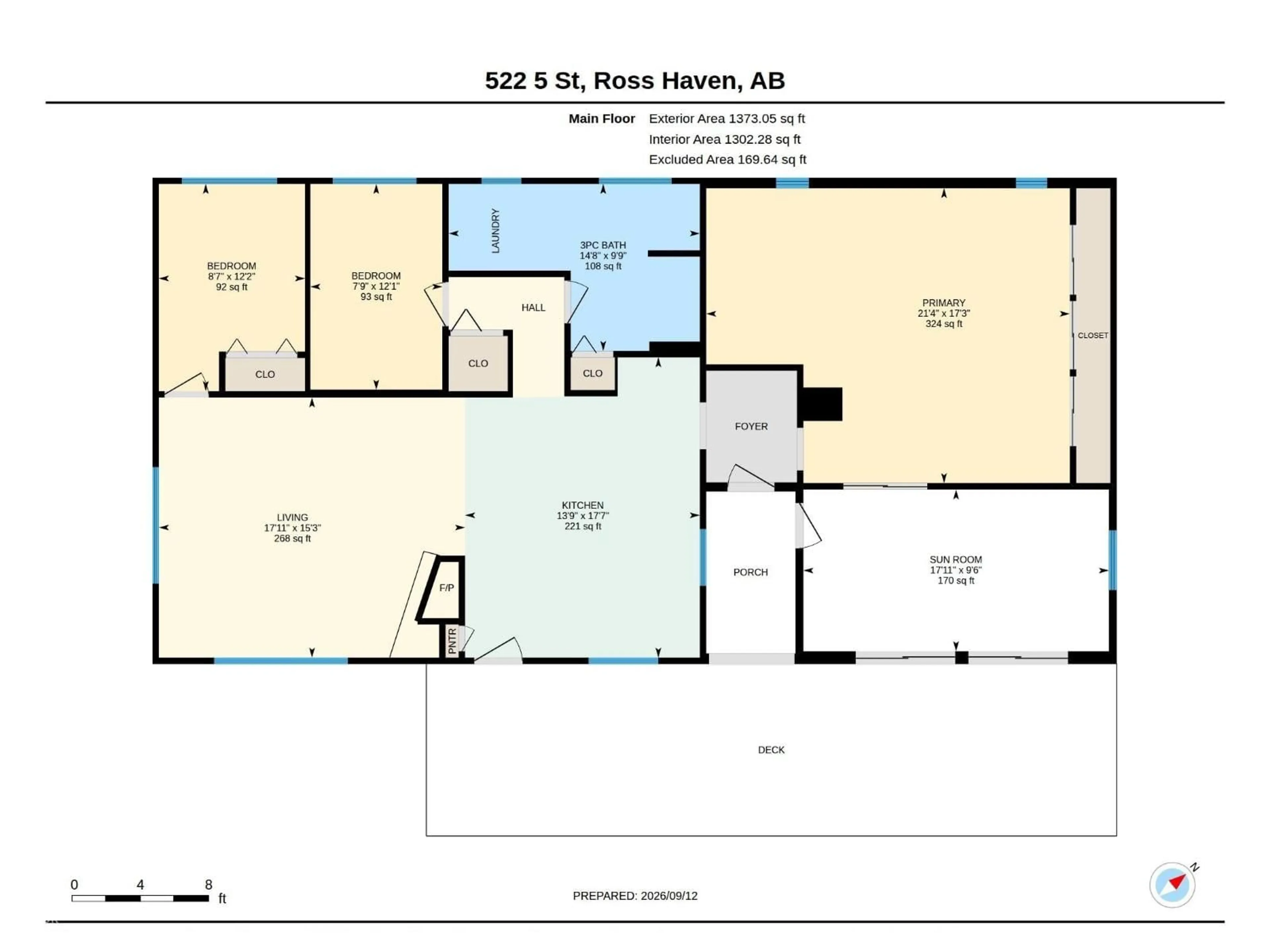 Floor plan for 522 5 ST, Rural Lac Ste. Anne County Alberta T0E1A0