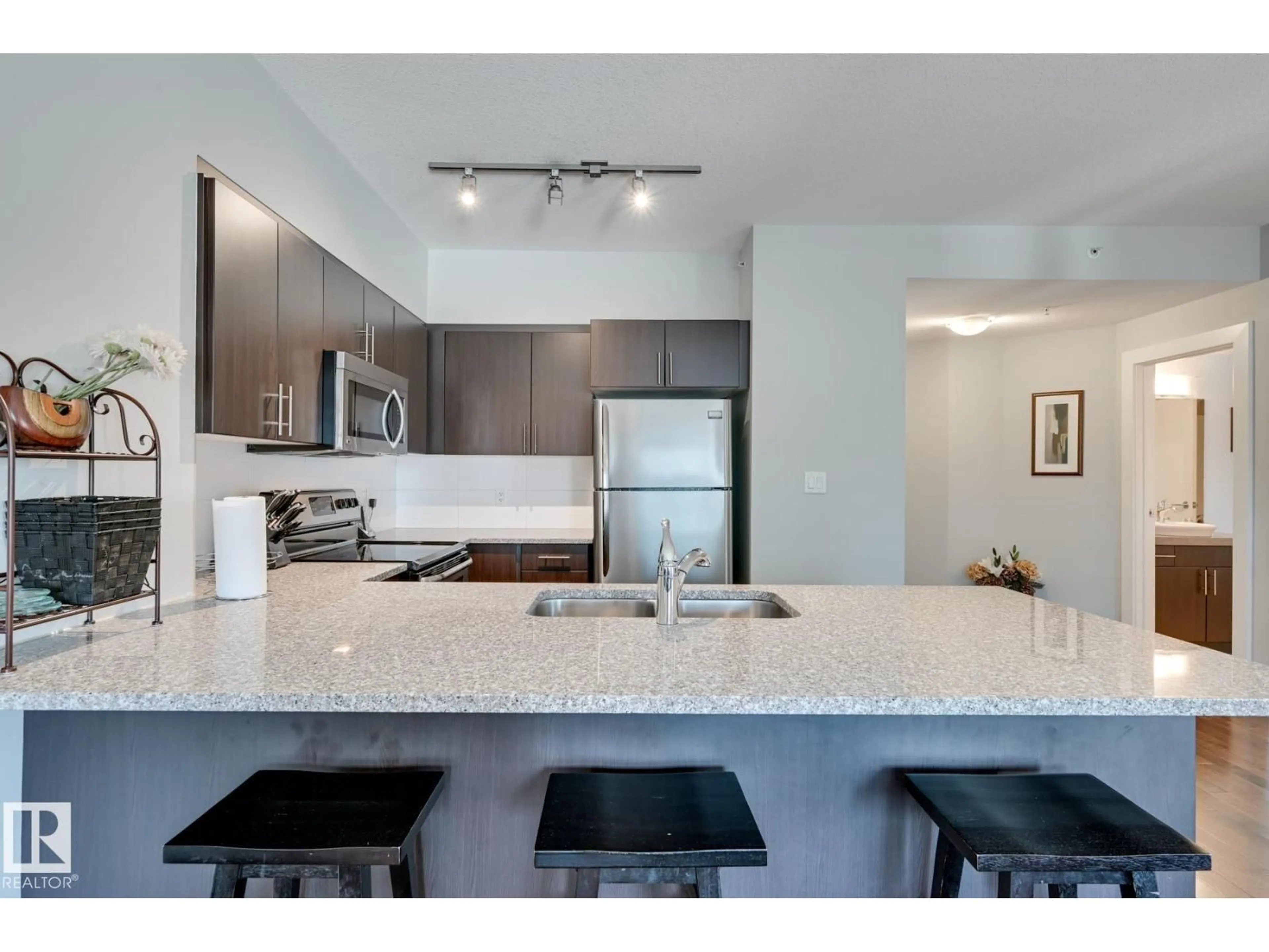 Open concept kitchen, unknown for #802 - 10152 104 ST NW, Edmonton Alberta T5J0B6