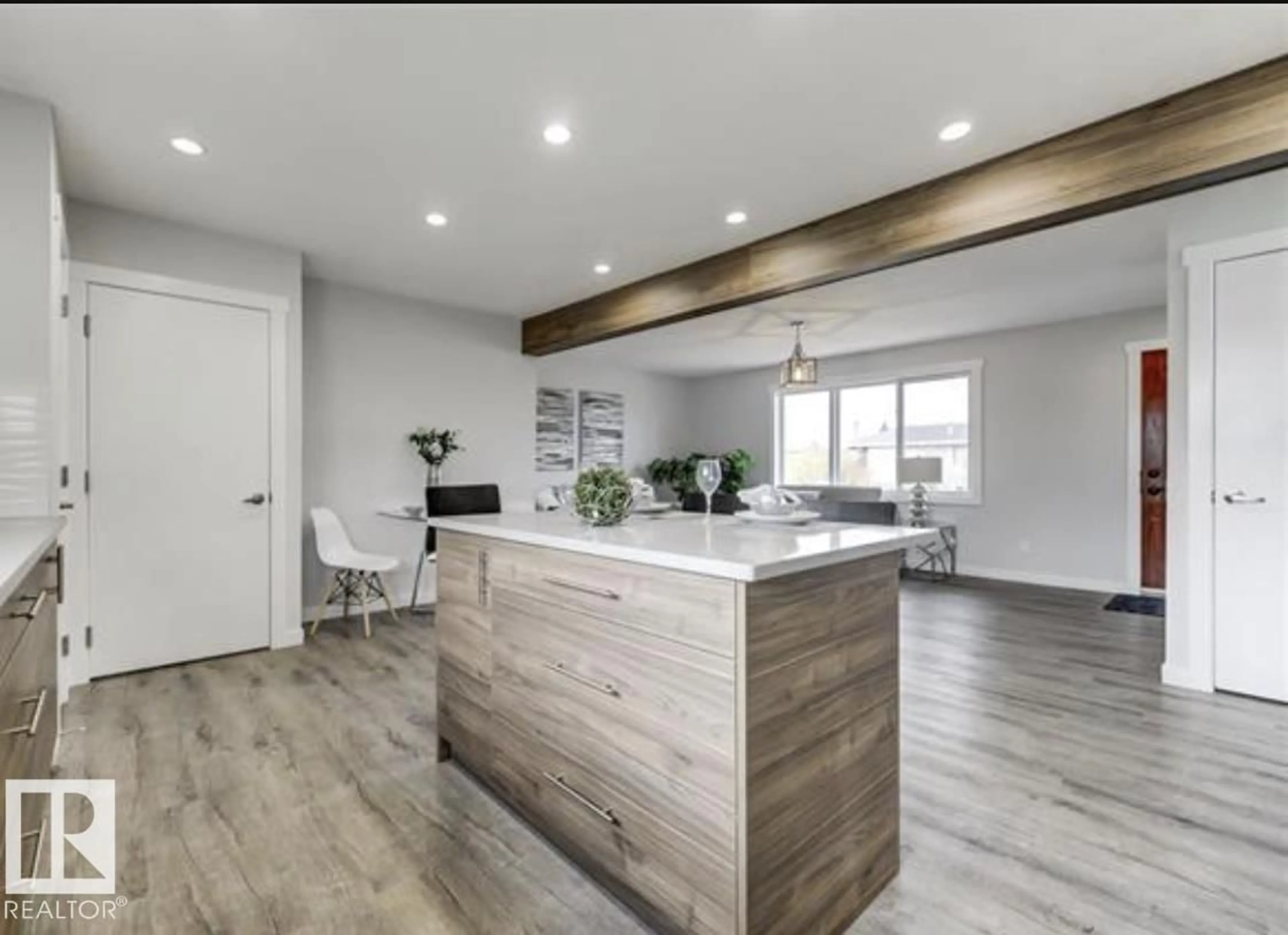 Open concept kitchen, unknown for NW - 13907 88 ST, Edmonton Alberta T5E3J1
