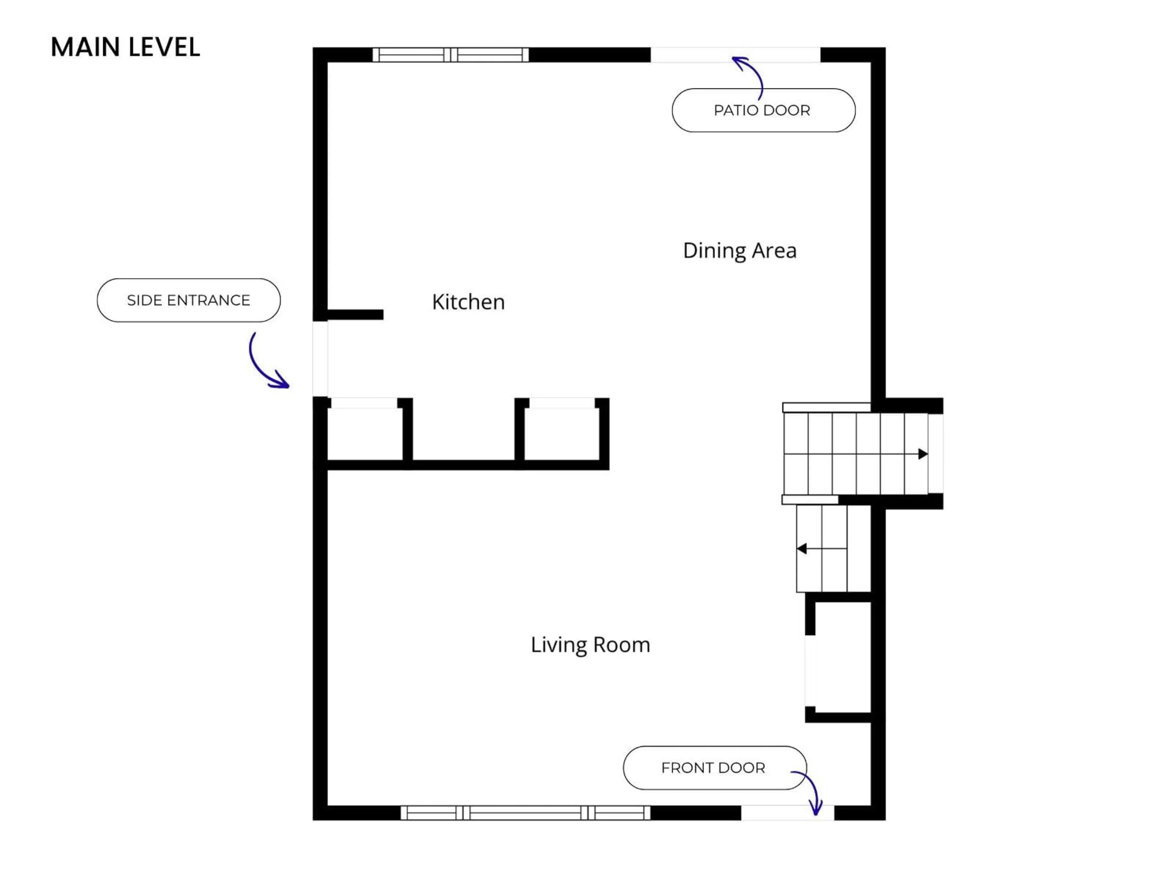 Floor plan for 4007 50A AV, Cold Lake Alberta T9M2A6