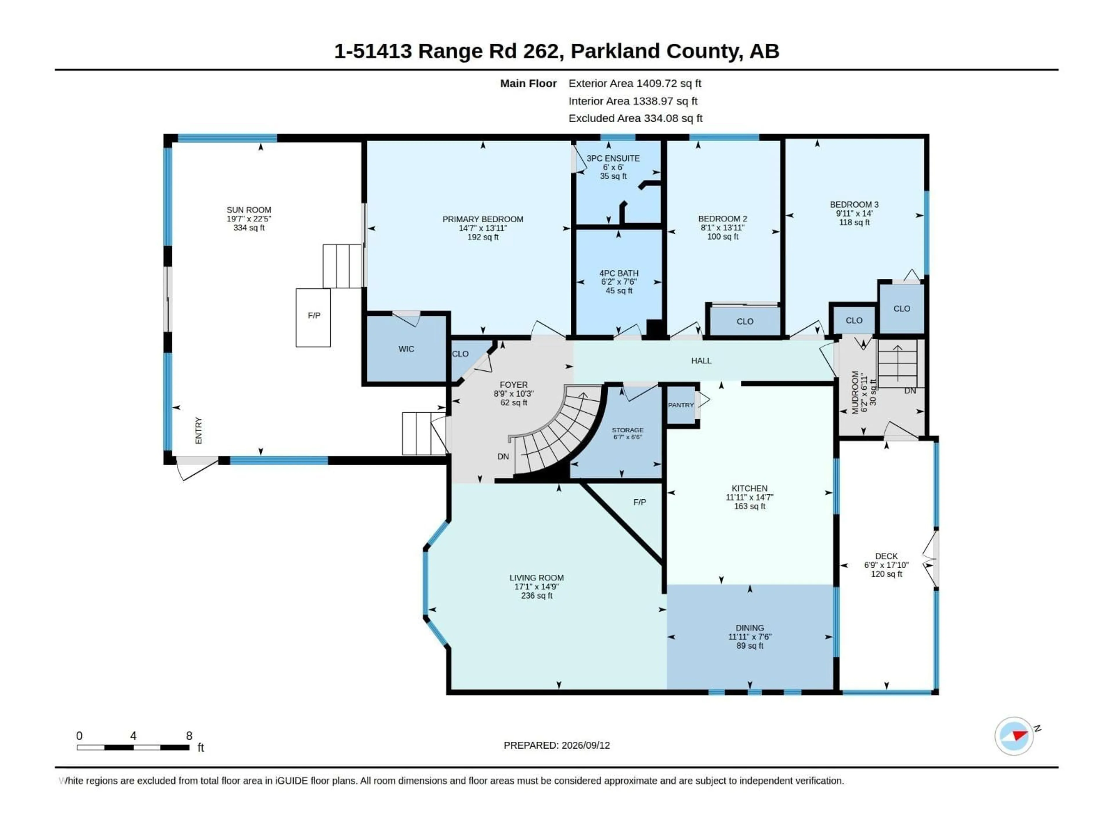 Floor plan for 51413 RGE ROAD 262, Rural Parkland County Alberta T7Y1B4