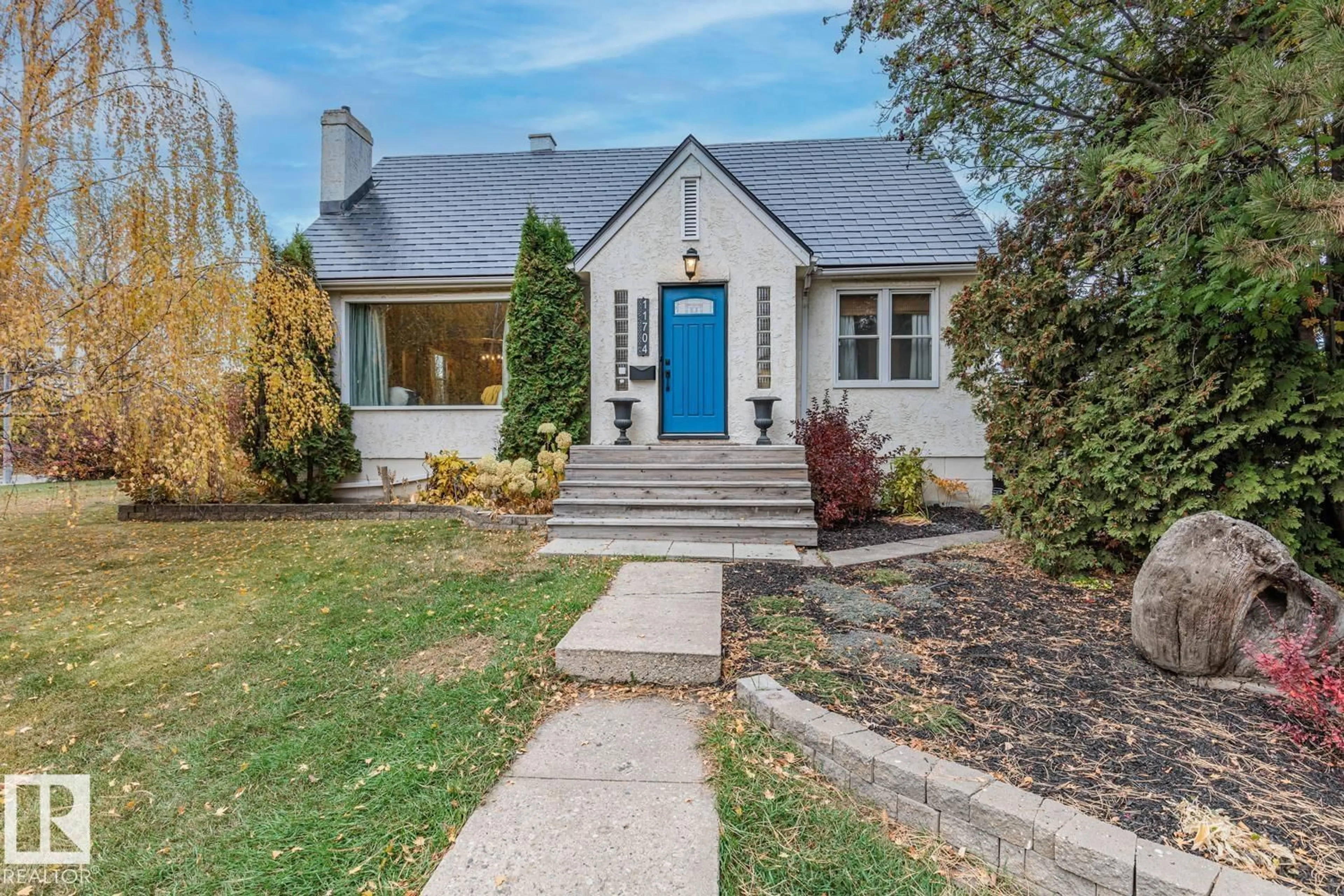 Home with brick exterior material, street for 11704 110A AV, Edmonton Alberta T5H1K8