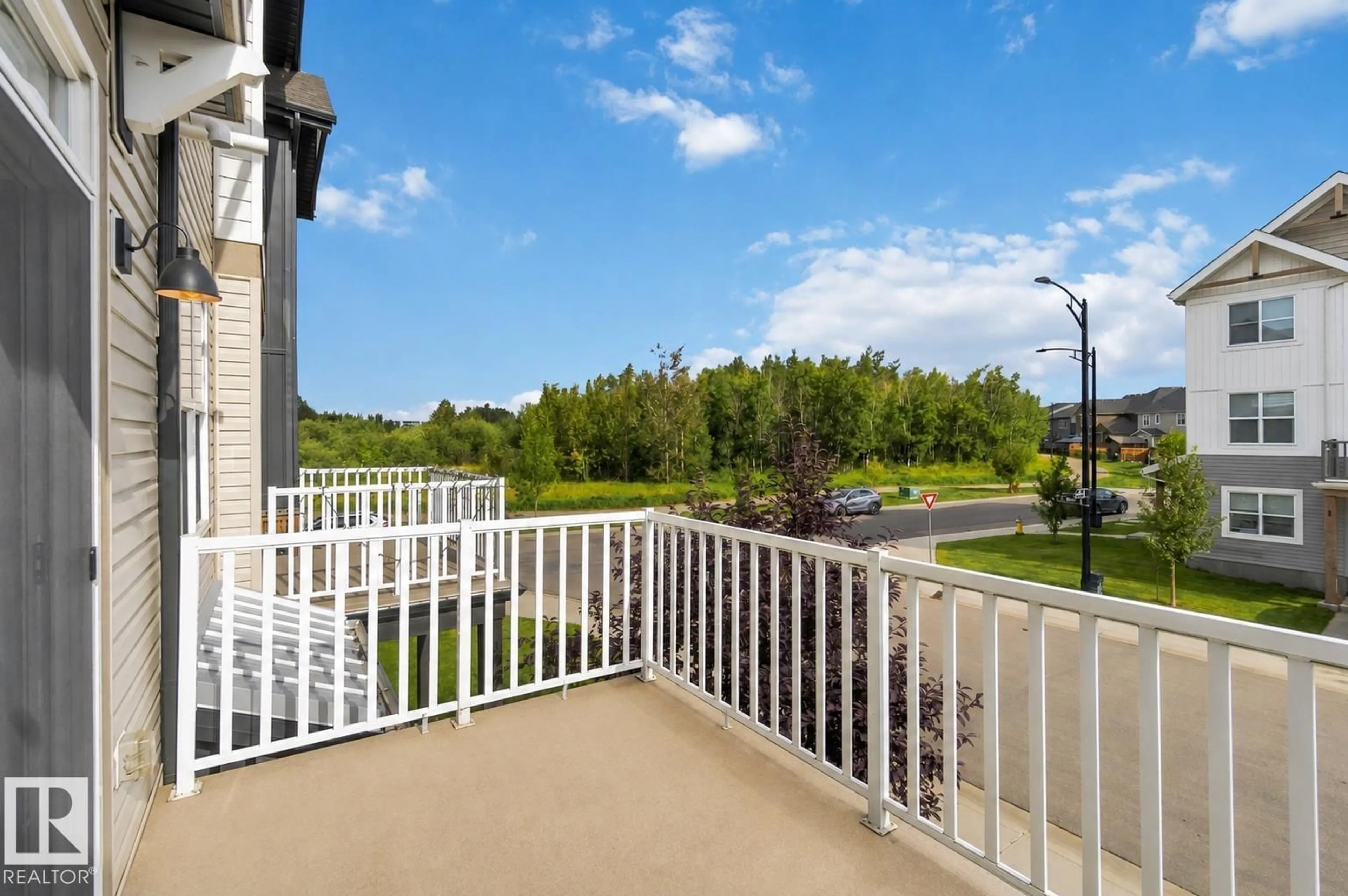 Patio, water/lake/river/ocean view for 20127 19 AV, Edmonton Alberta T6M0X9