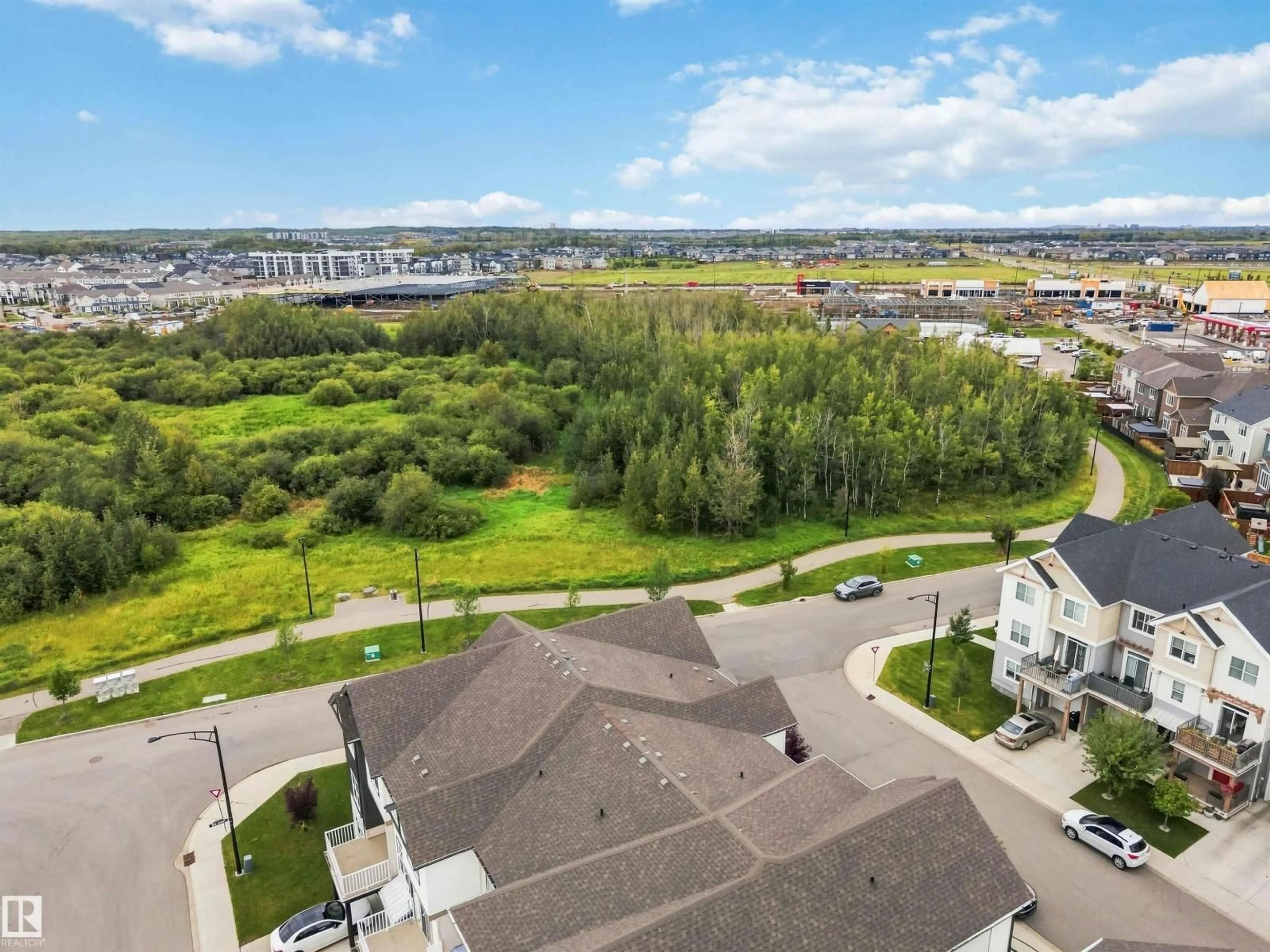 A pic from outside/outdoor area/front of a property/back of a property/a pic from drone, unknown for 20127 19 AV, Edmonton Alberta T6M0X9