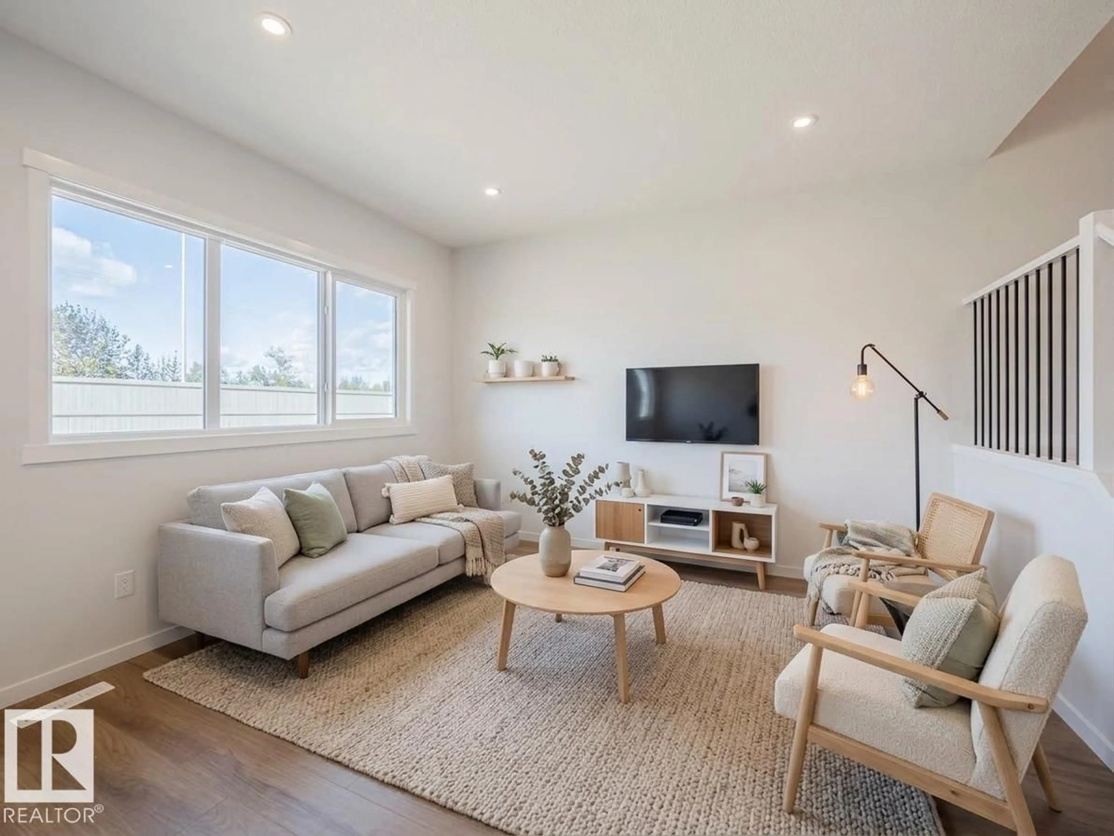 Living room with furniture, unknown for NW - 9328 230 ST, Edmonton Alberta T5T7Y7