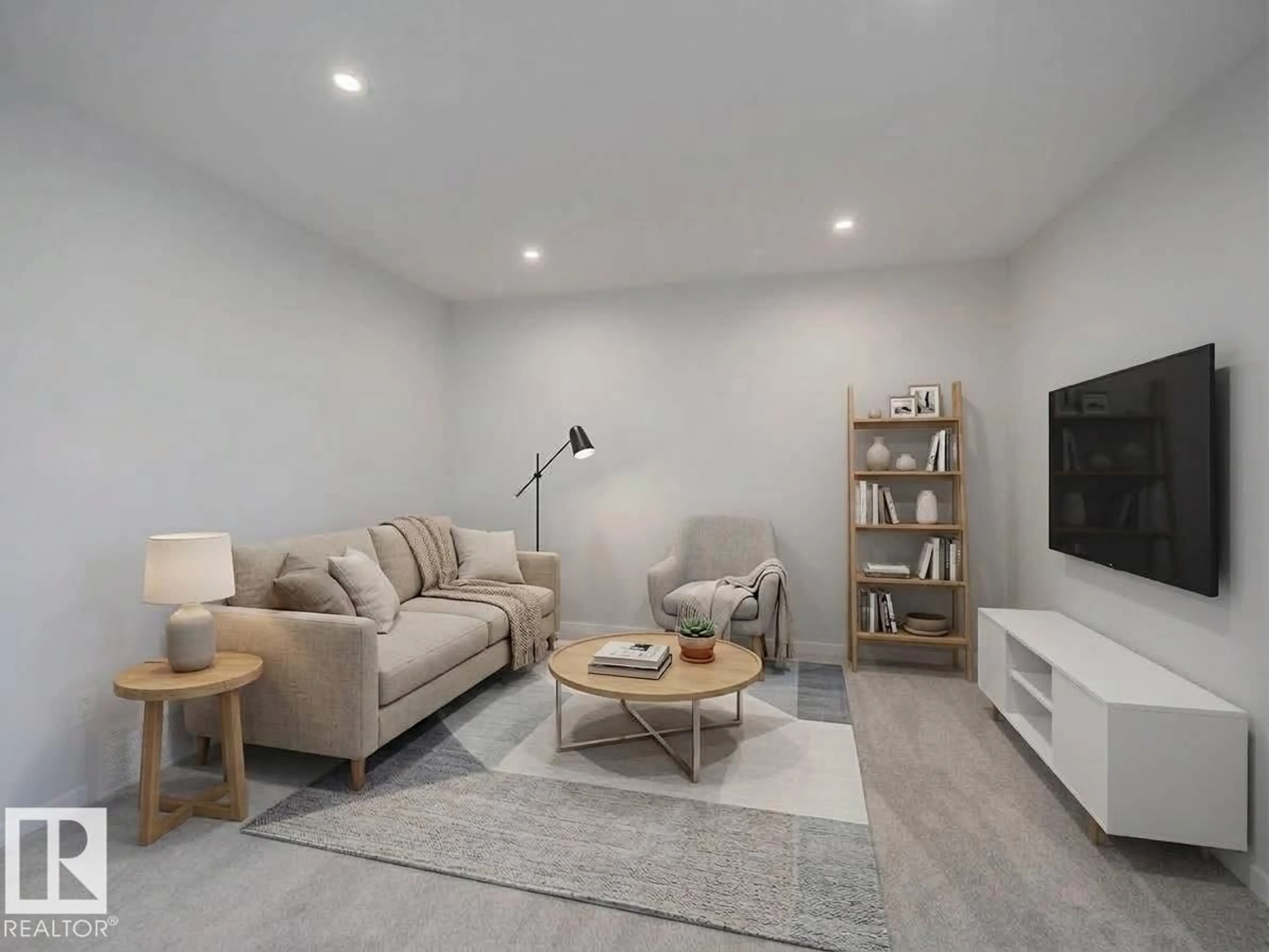 Living room with furniture, unknown for NW - 9328 230 ST, Edmonton Alberta T5T7Y7