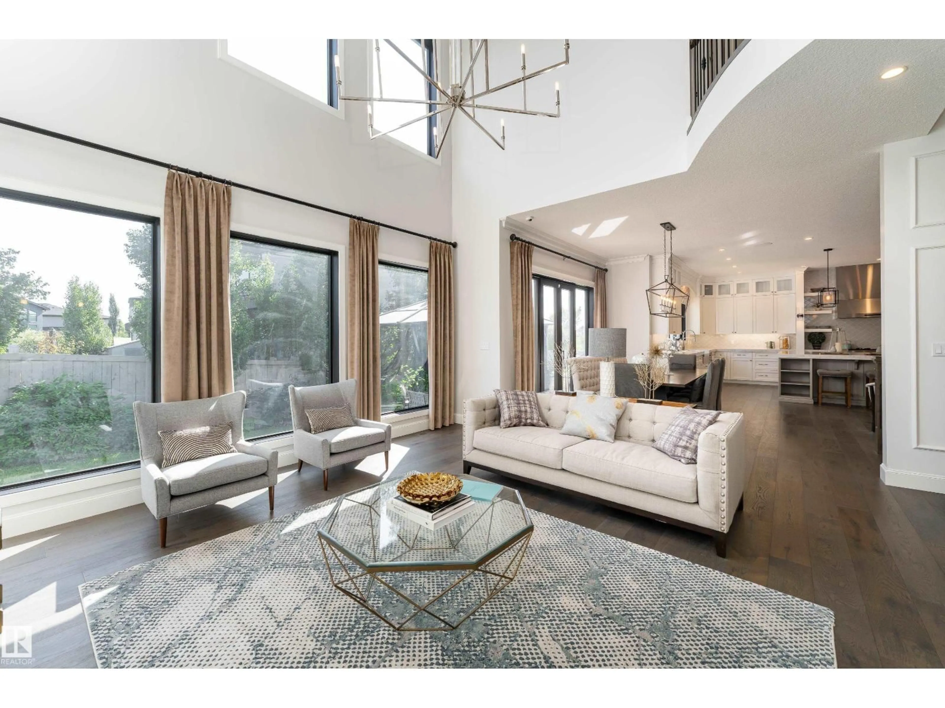 Living room with furniture, unknown for 4182 CAMERON HEIGHTS PT, Edmonton Alberta T6M0S5