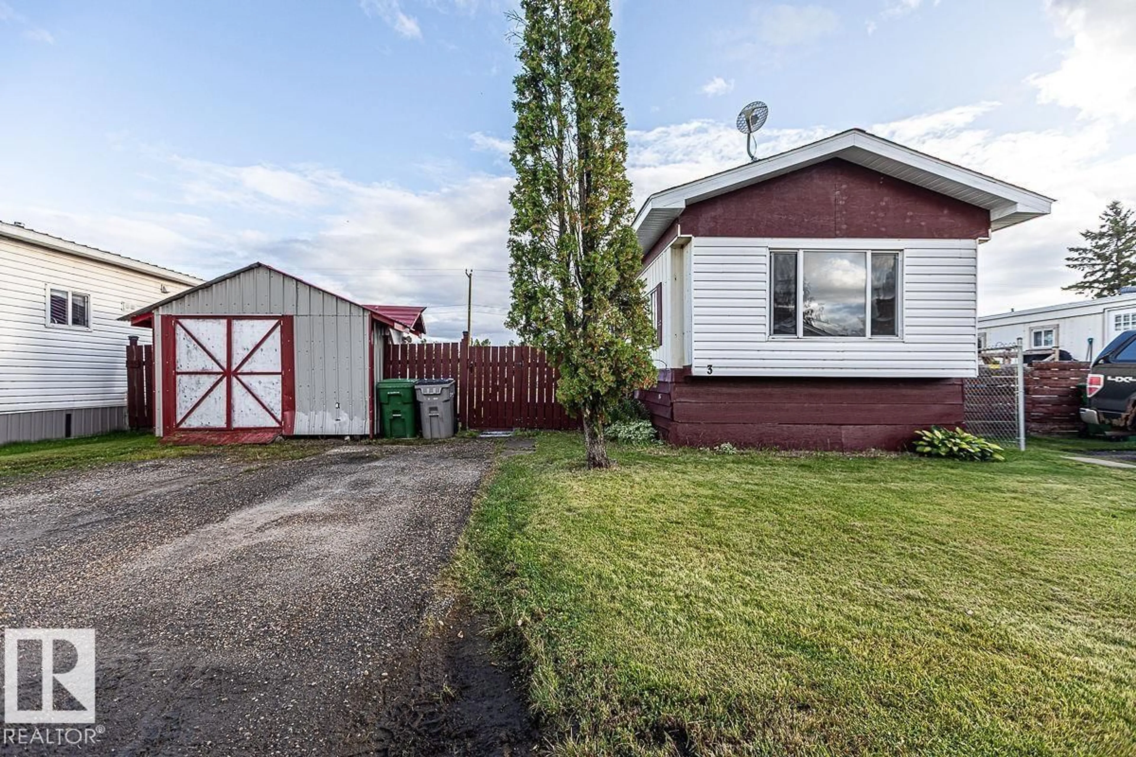 Shed for 3 CALMAR MOBILE HOME PARK, Calmar Alberta T0C0V0