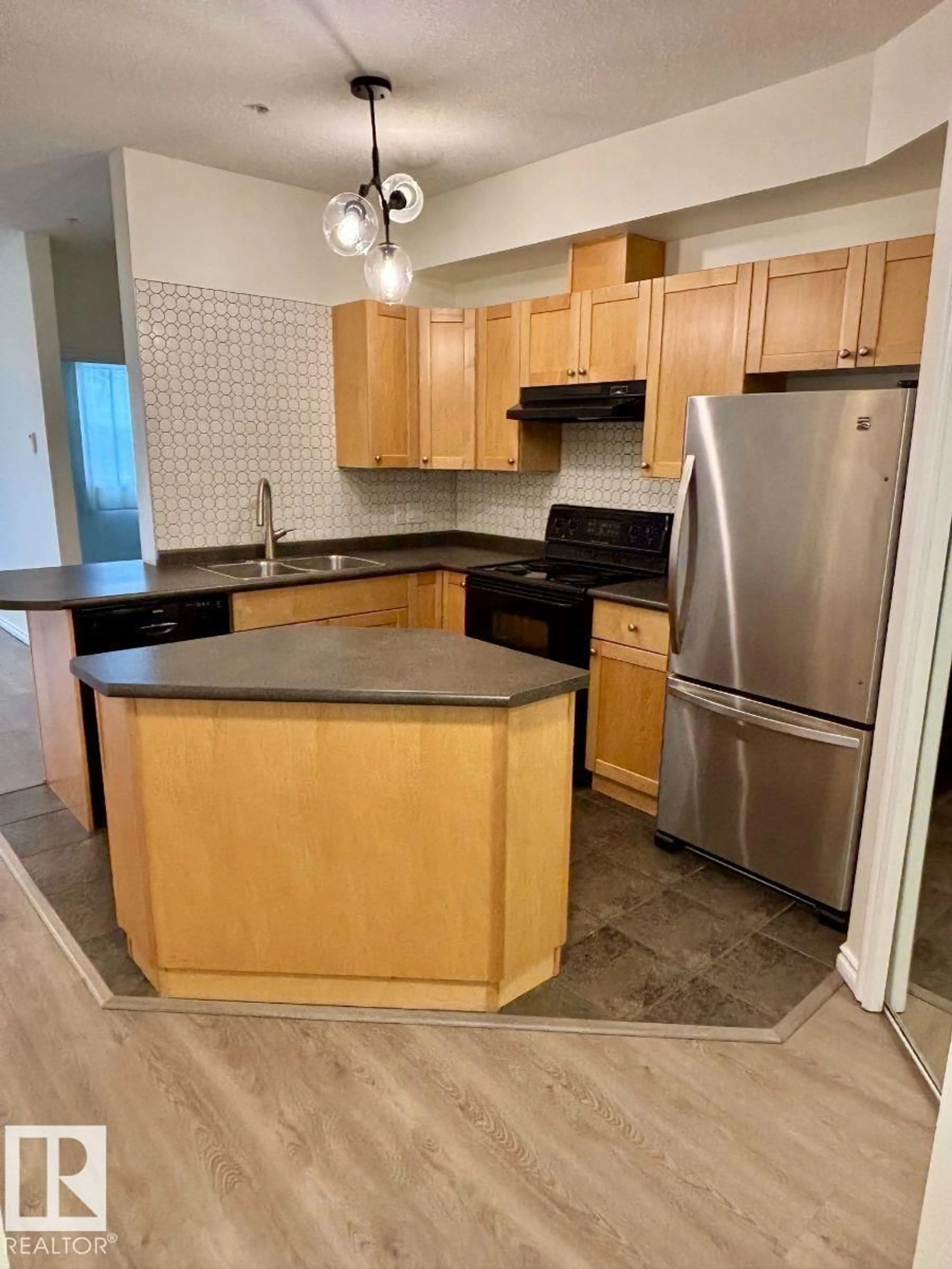 Standard kitchen, unknown for #103 - 10346 117 ST, Edmonton Alberta T5K2Y7