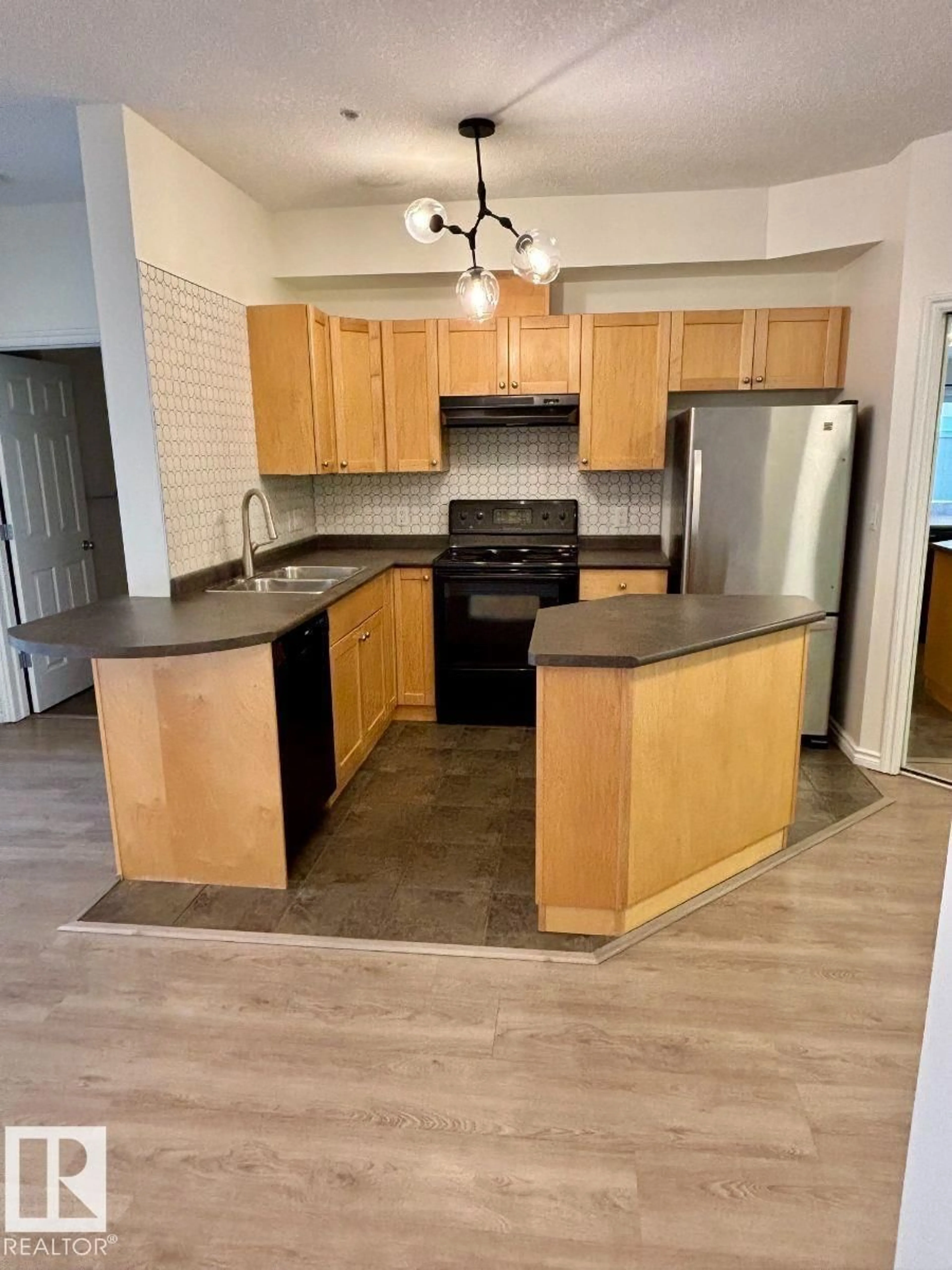 Standard kitchen, unknown for #103 - 10346 117 ST, Edmonton Alberta T5K2Y7