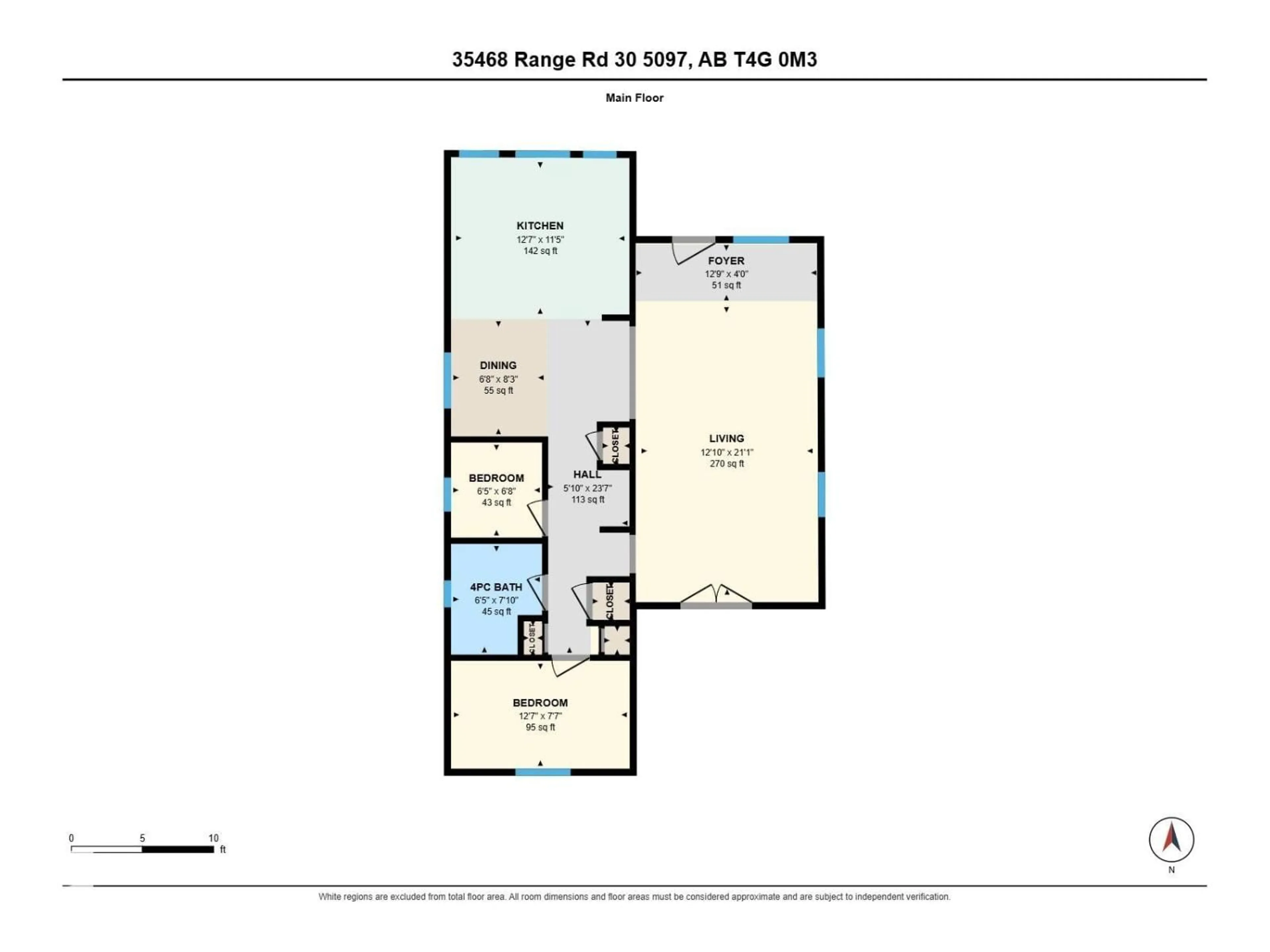Floor plan for 35468 - 5097 RANGE ROAD 30, Rural Red Deer County Alberta T4G0M3