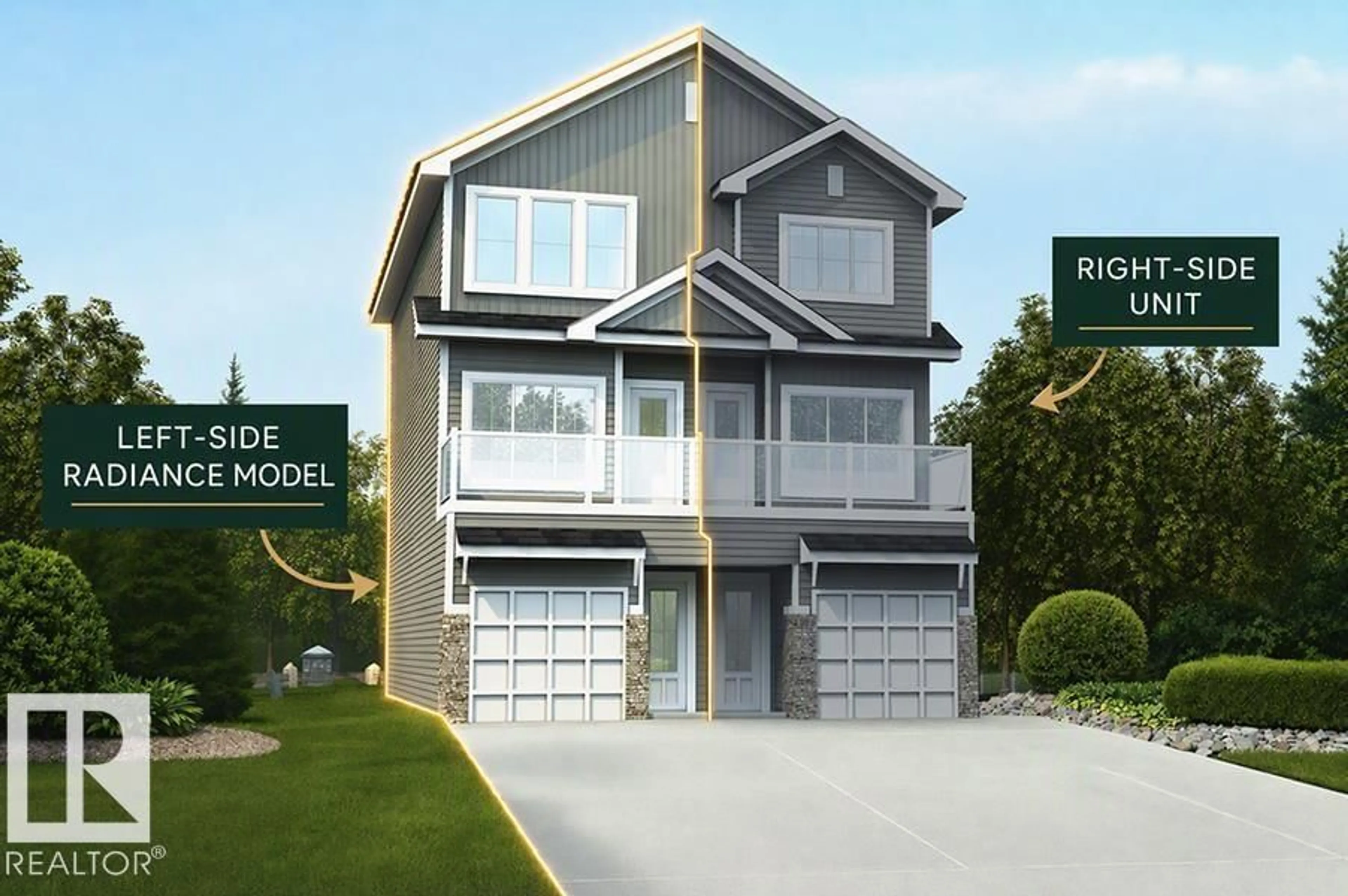 Home with vinyl exterior material, street for 1325 9 ST, Edmonton Alberta T6T2X7