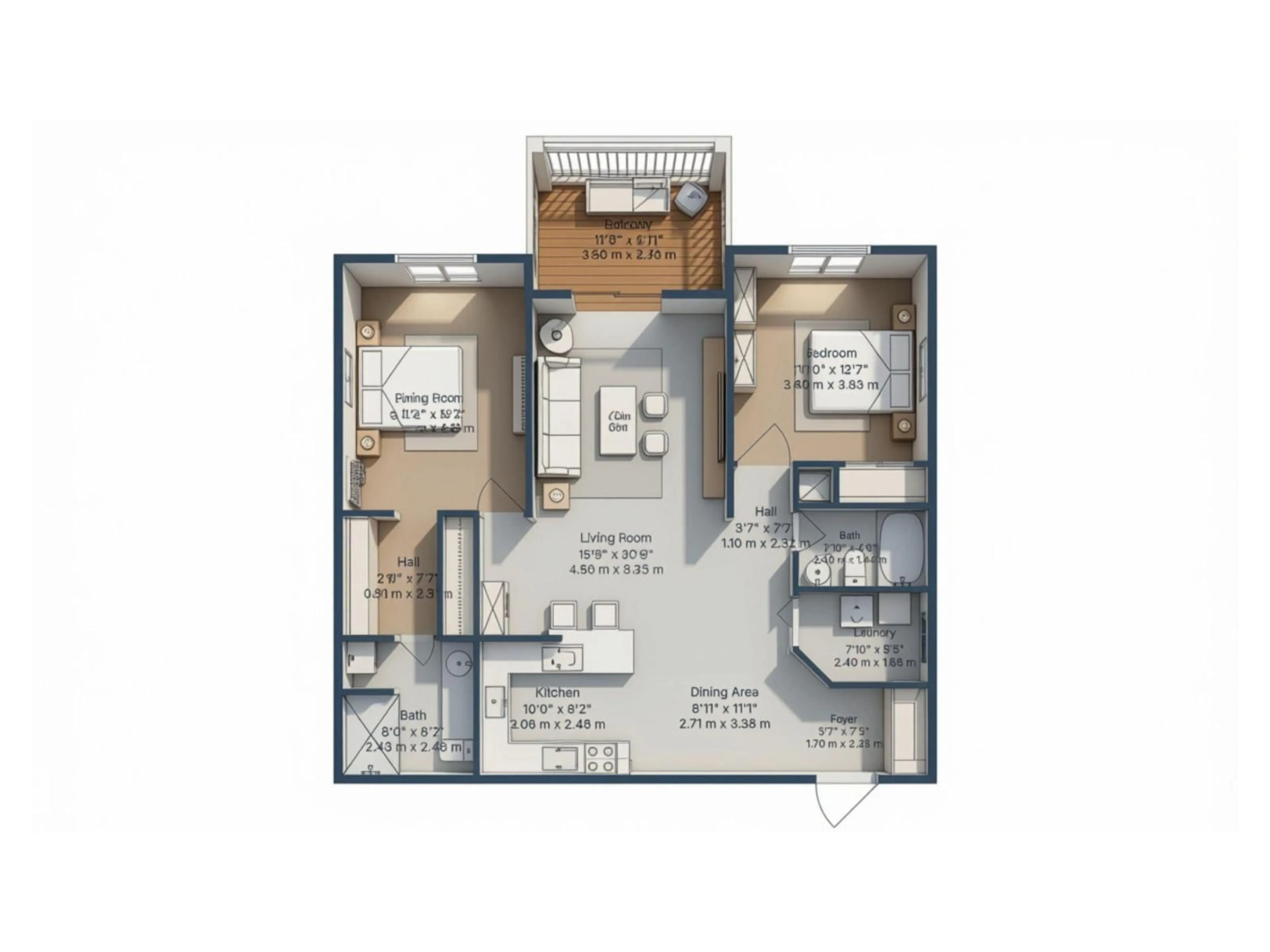 Floor plan for 2098 - 112 BLACKMUD CREEK DR, Edmonton Alberta T6W1T7