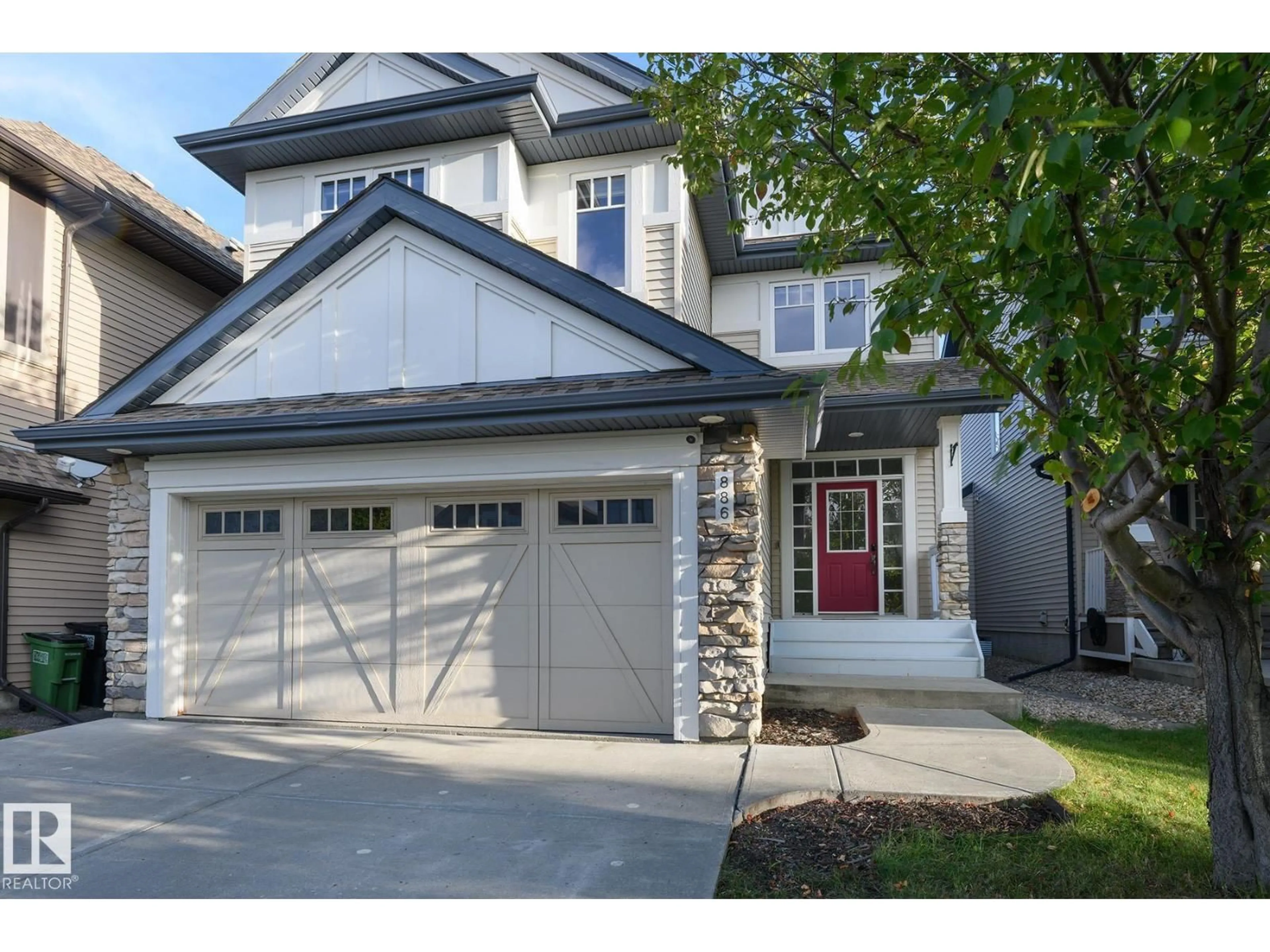 Home with brick exterior material, street for 886 ARMITAGE WD, Edmonton Alberta T6W0H2