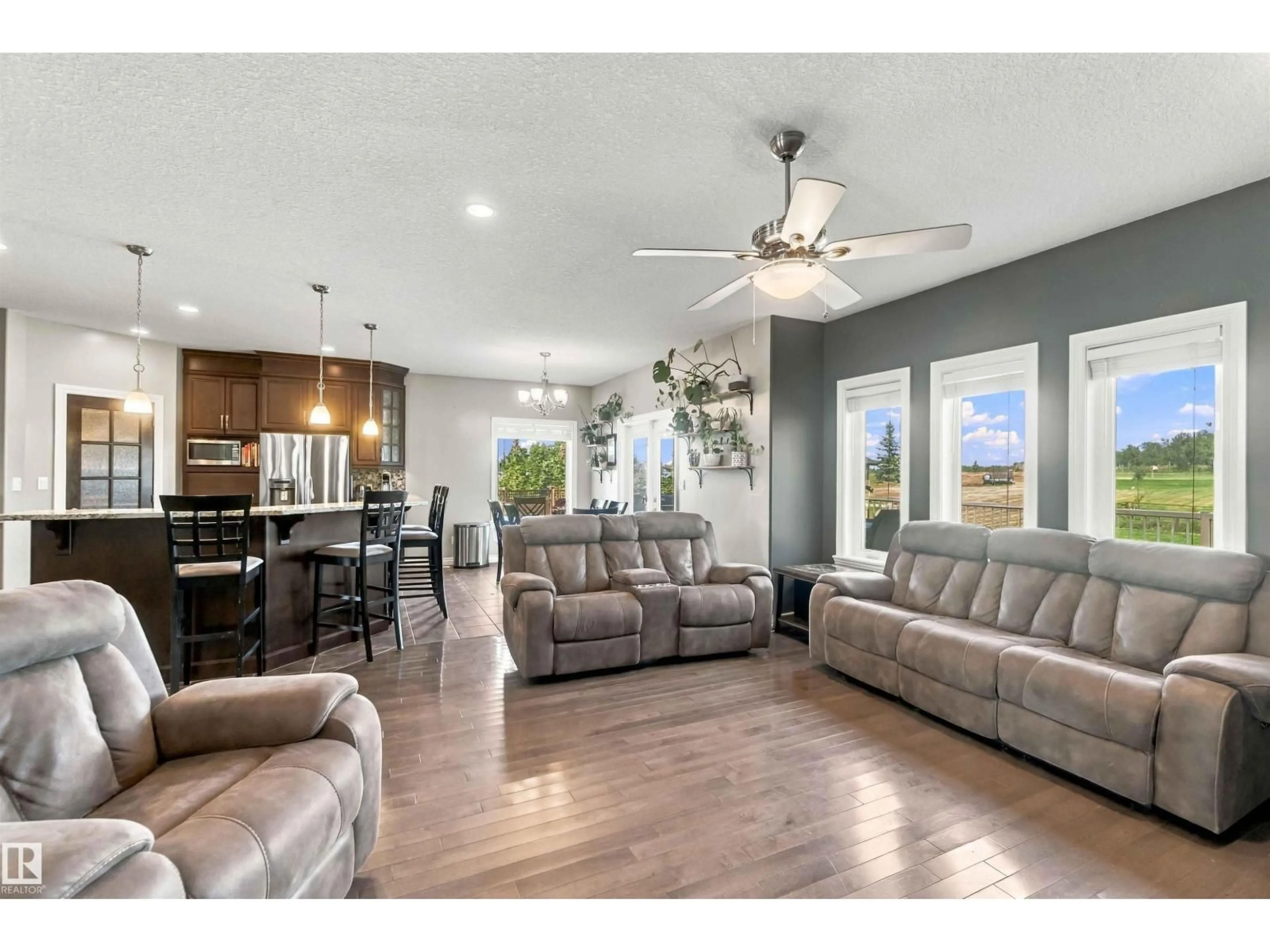 Open concept kitchen, unknown for 160 50516 RGE RD RGE RD, Rural Leduc County Alberta T8A3K4