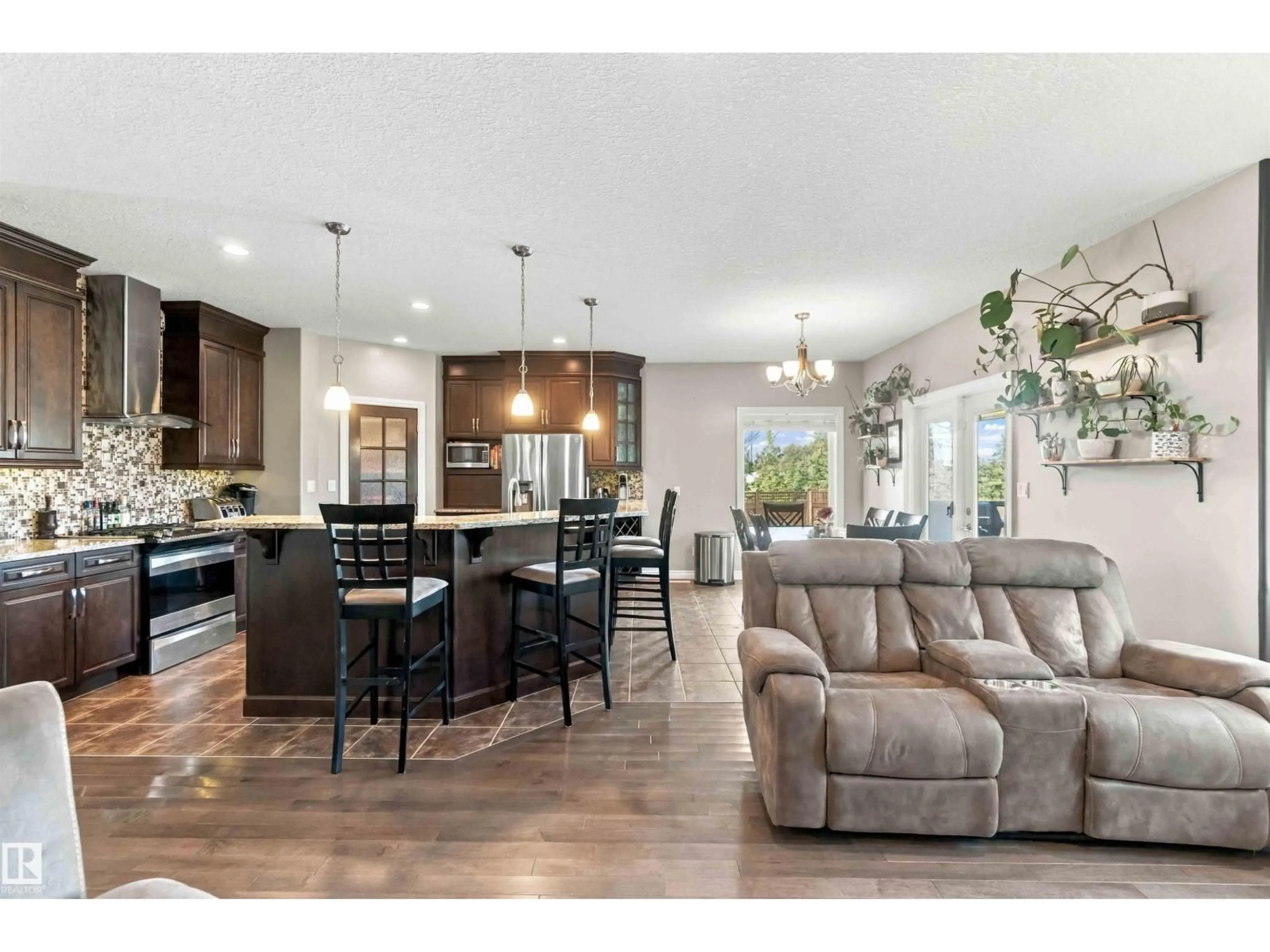 Open concept kitchen, unknown for 160 50516 RGE RD RGE RD, Rural Leduc County Alberta T8A3K4