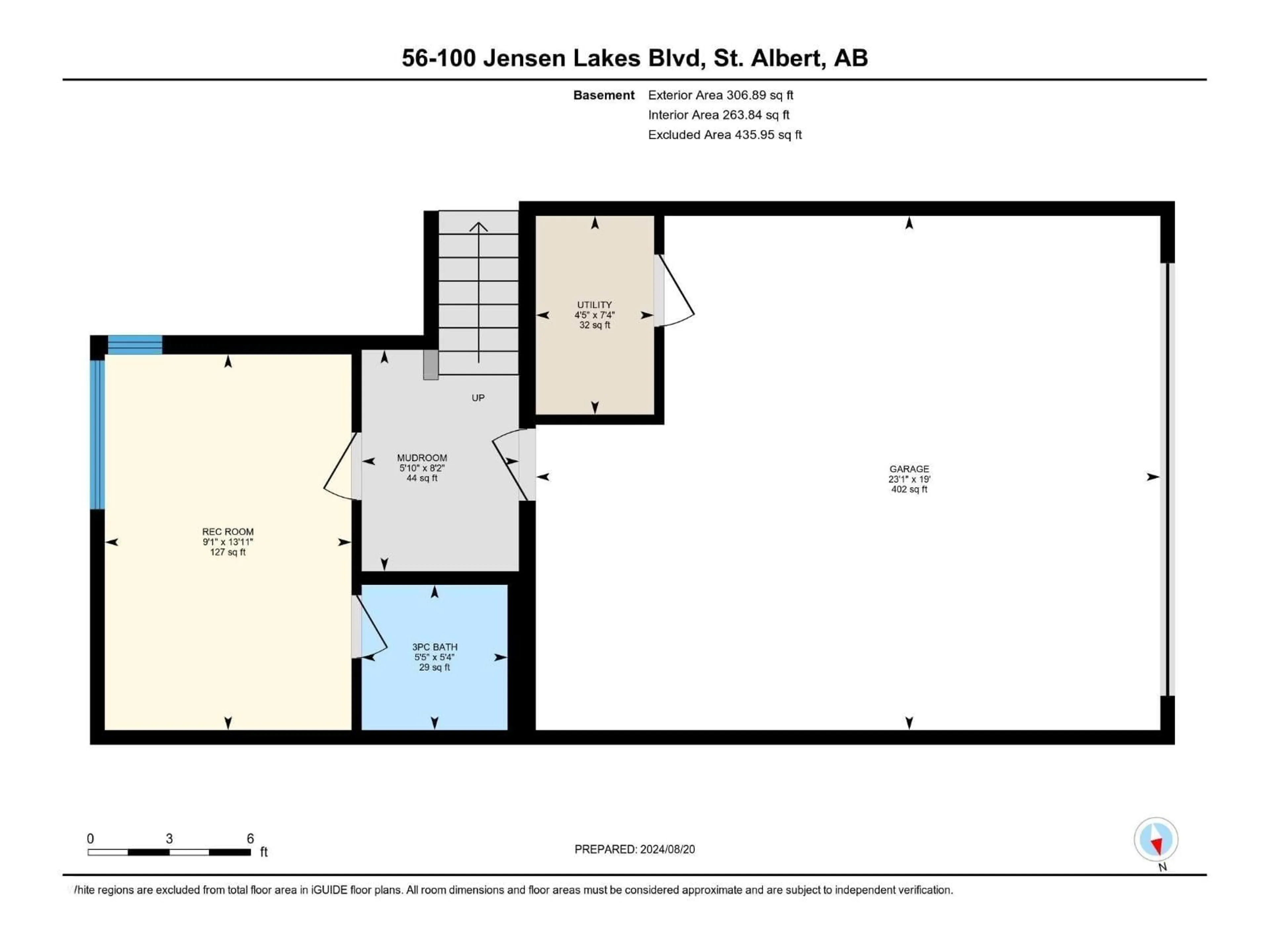 Floor plan for 56 100 JENSEN LAKES BV, St. Albert Alberta T8N7T9