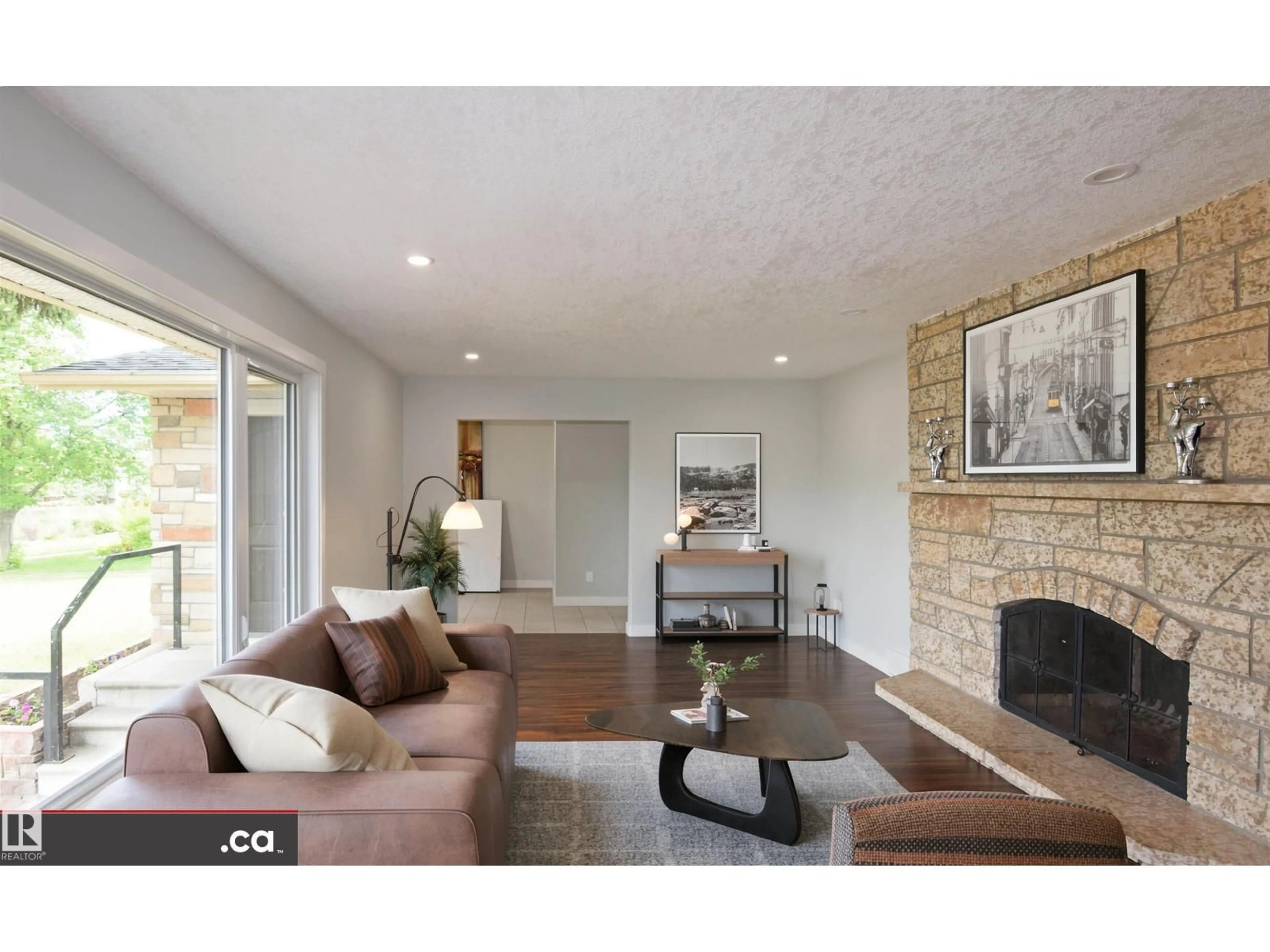 Living room with furniture, unknown for NW - 9657 68A ST, Edmonton Alberta T6B1V3