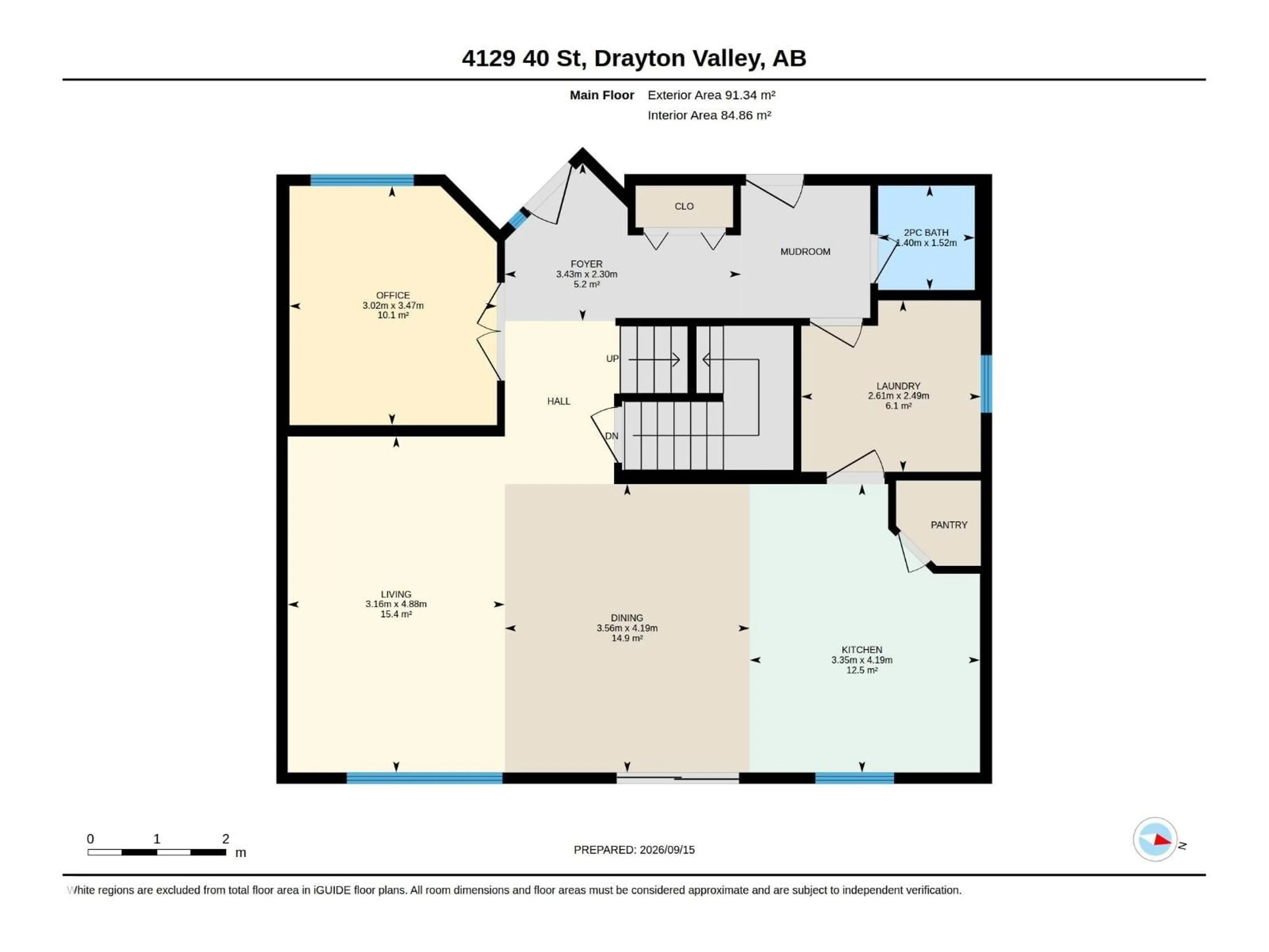 Floor plan for 4129 40 ST, Drayton Valley Alberta T7A0B5