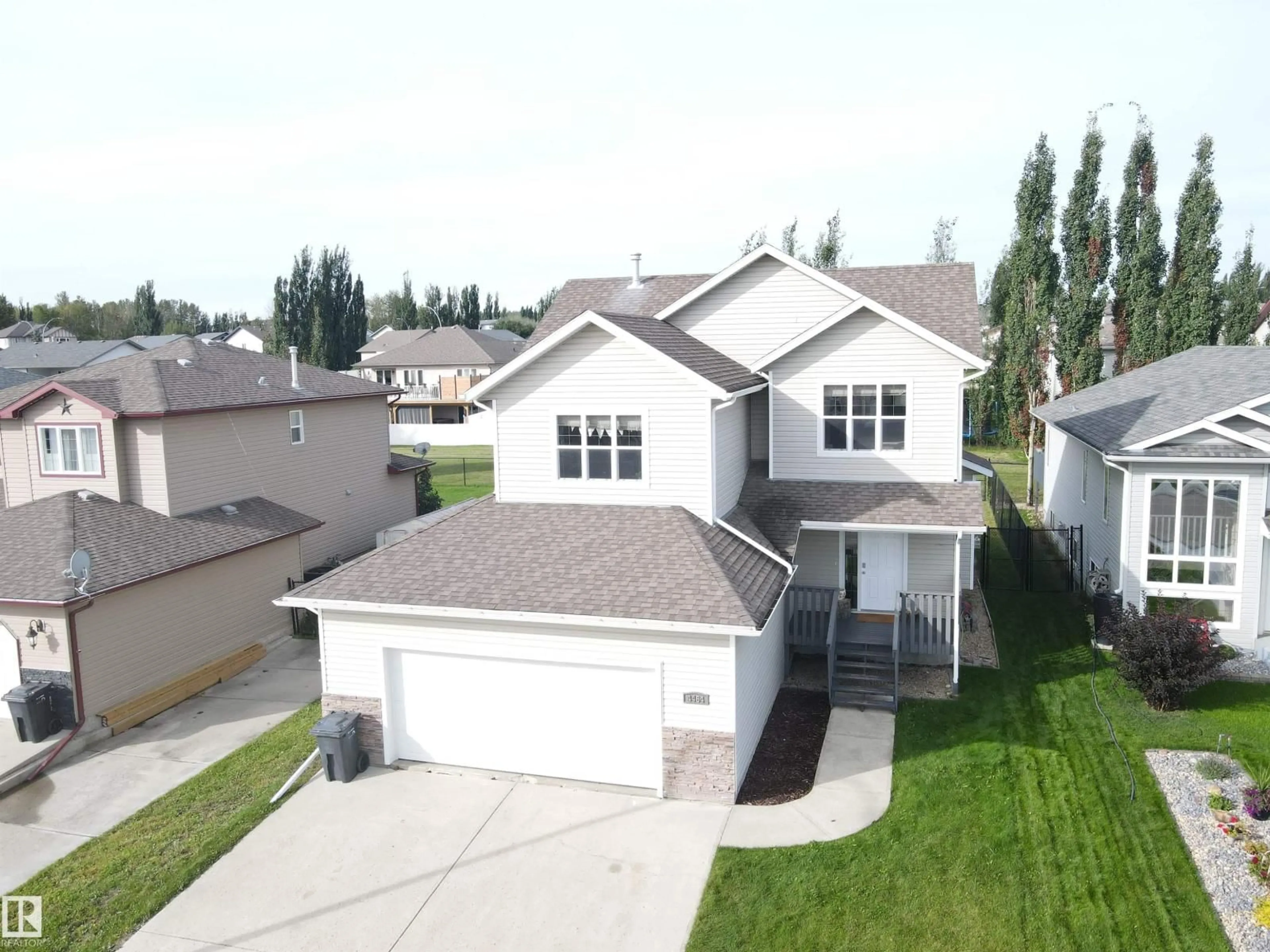 A pic from outside/outdoor area/front of a property/back of a property/a pic from drone, street for 4464 36 ST, Drayton Valley Alberta T7A0A1