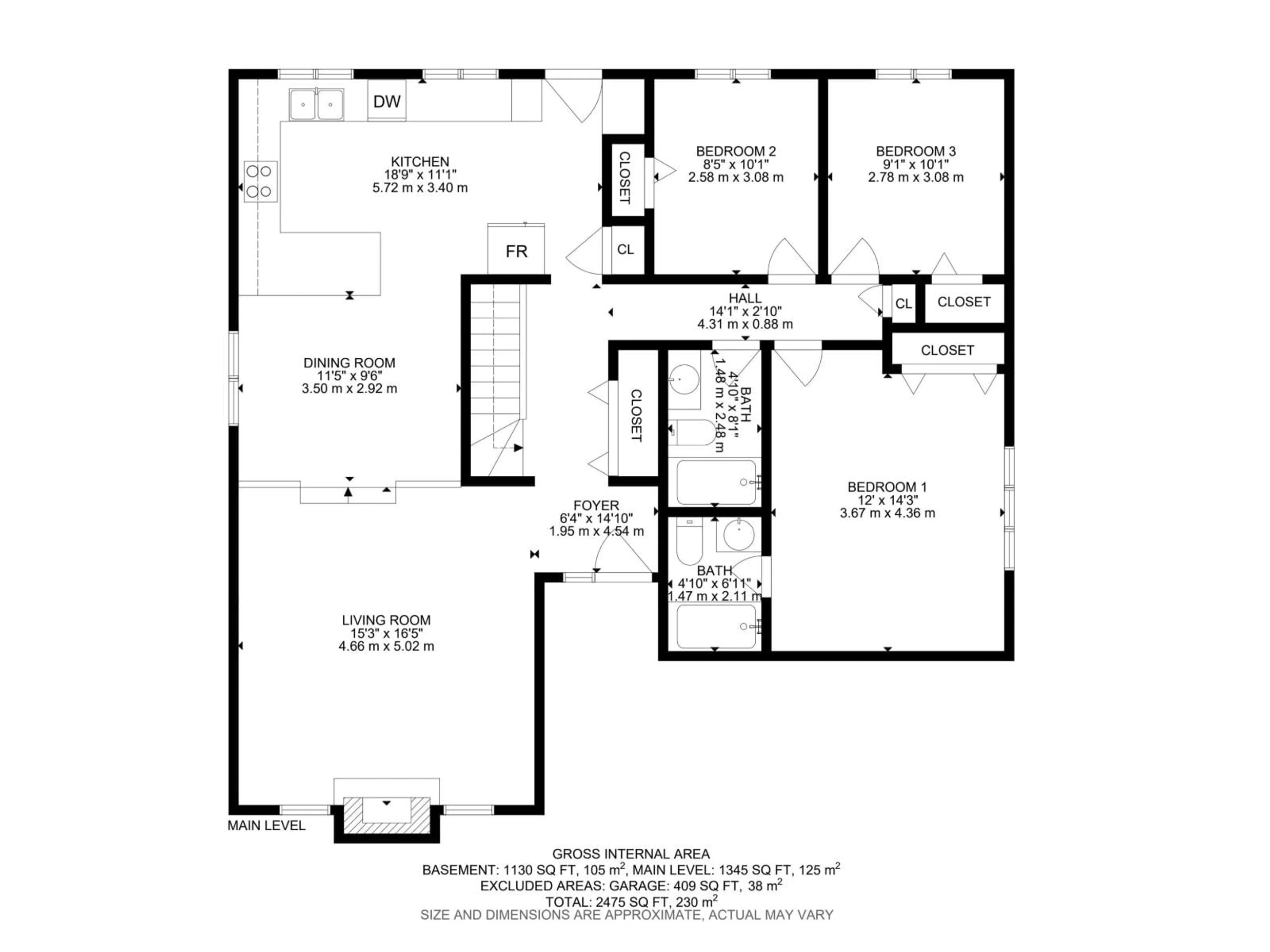 Floor plan for 4204 40A ST, Leduc Alberta T9E4X1