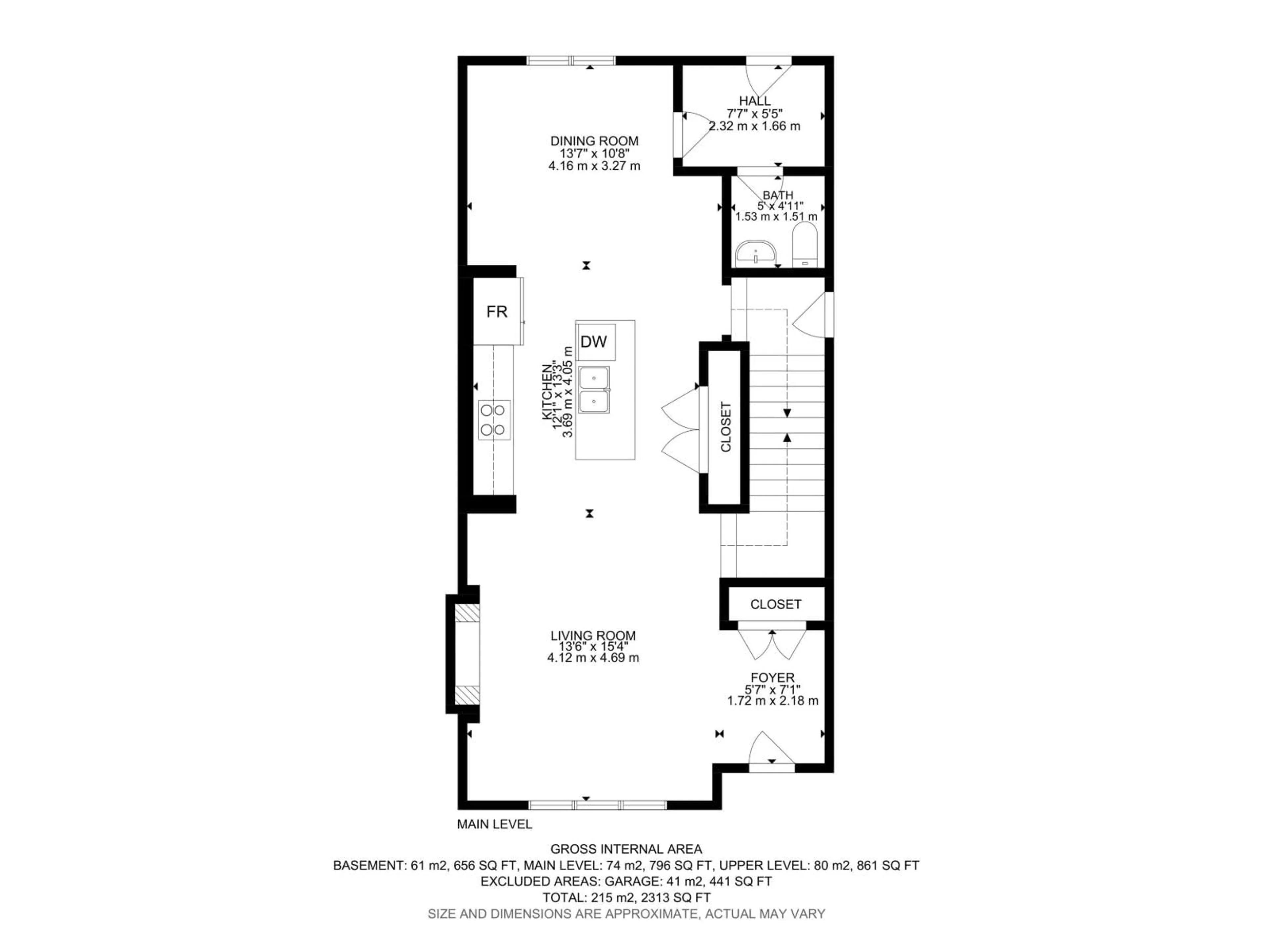 Floor plan for 117 BRICKYARD DR, Stony Plain Alberta T7Z0P2