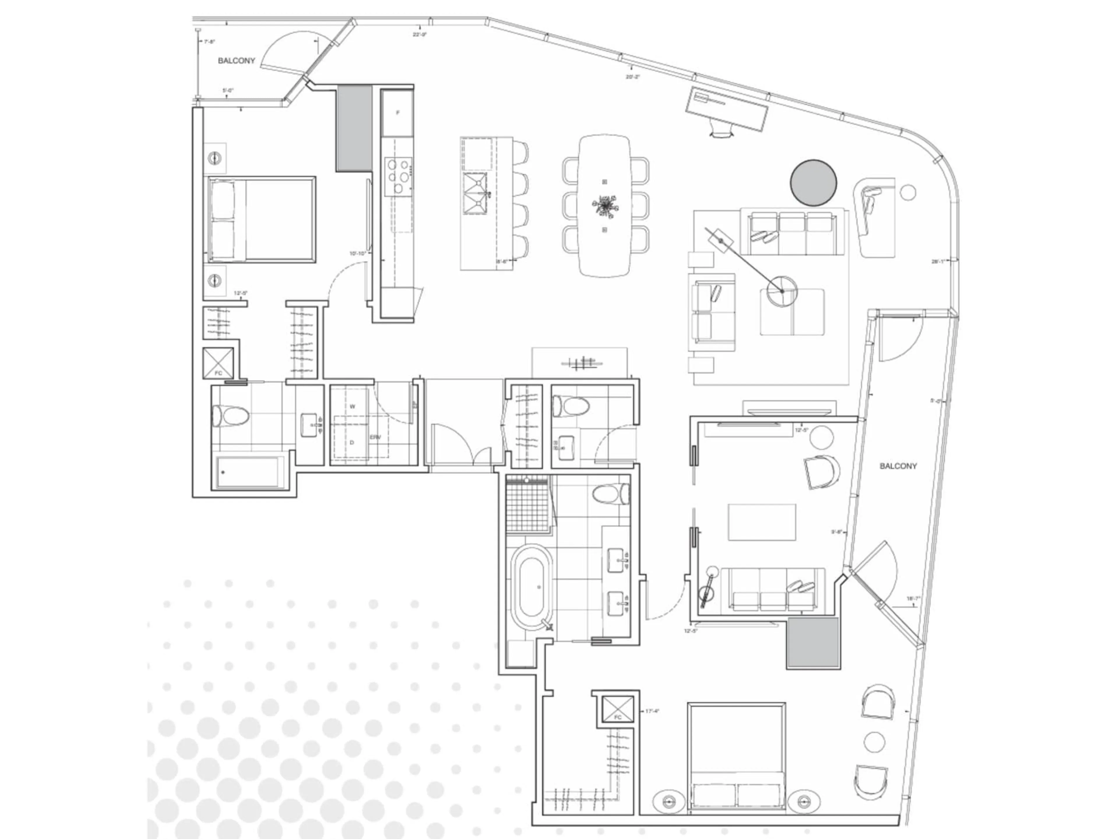 Floor plan for 10360 - 4404 102 ST NW, Edmonton Alberta T5J0K6
