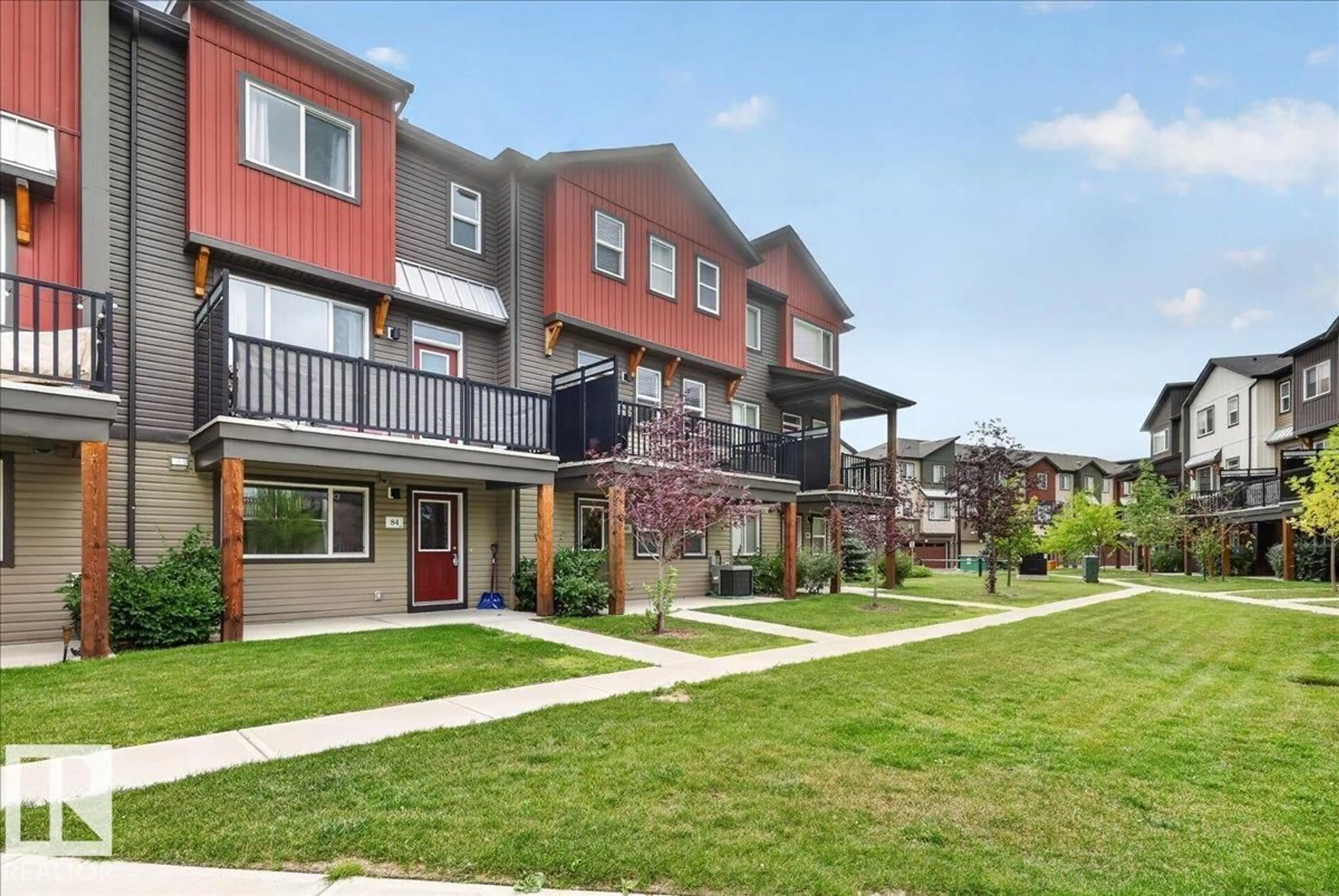 Patio, street for 84 - 16903 68 ST, Edmonton Alberta T5Z0R1