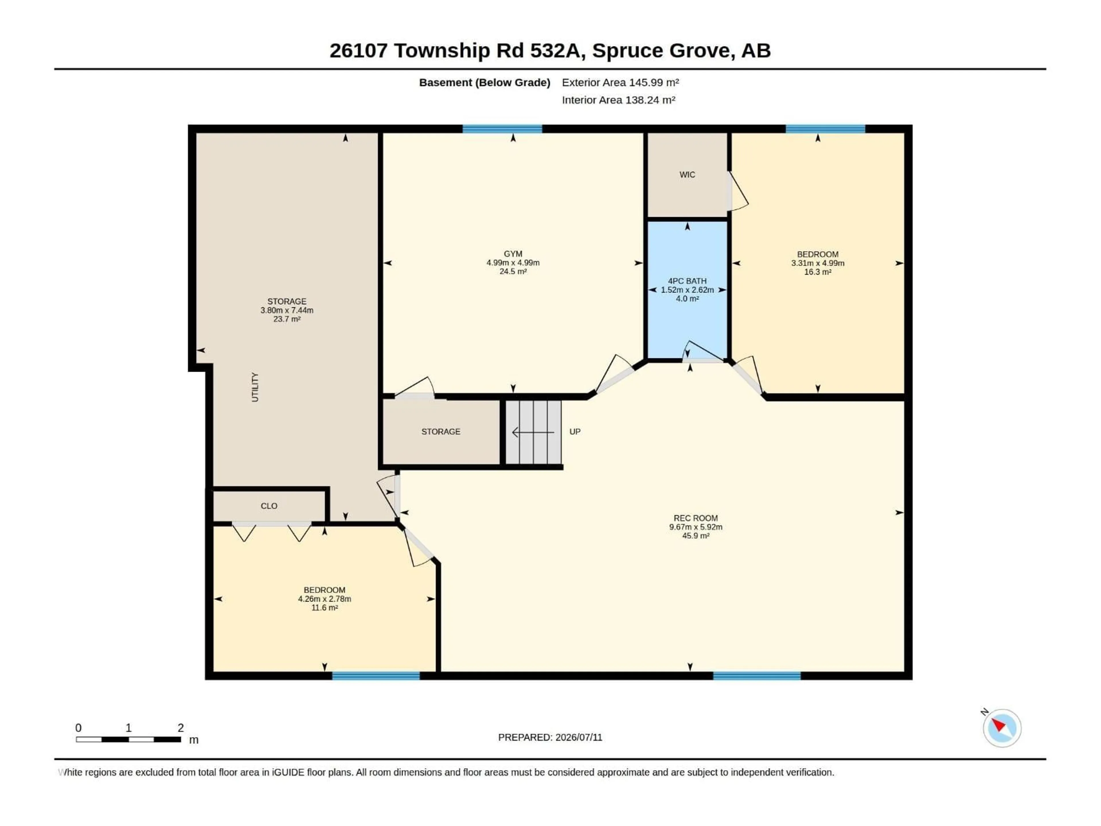 Floor plan for 59 TWP ROAD 532 A, Rural Parkland County Alberta T7Y1A1