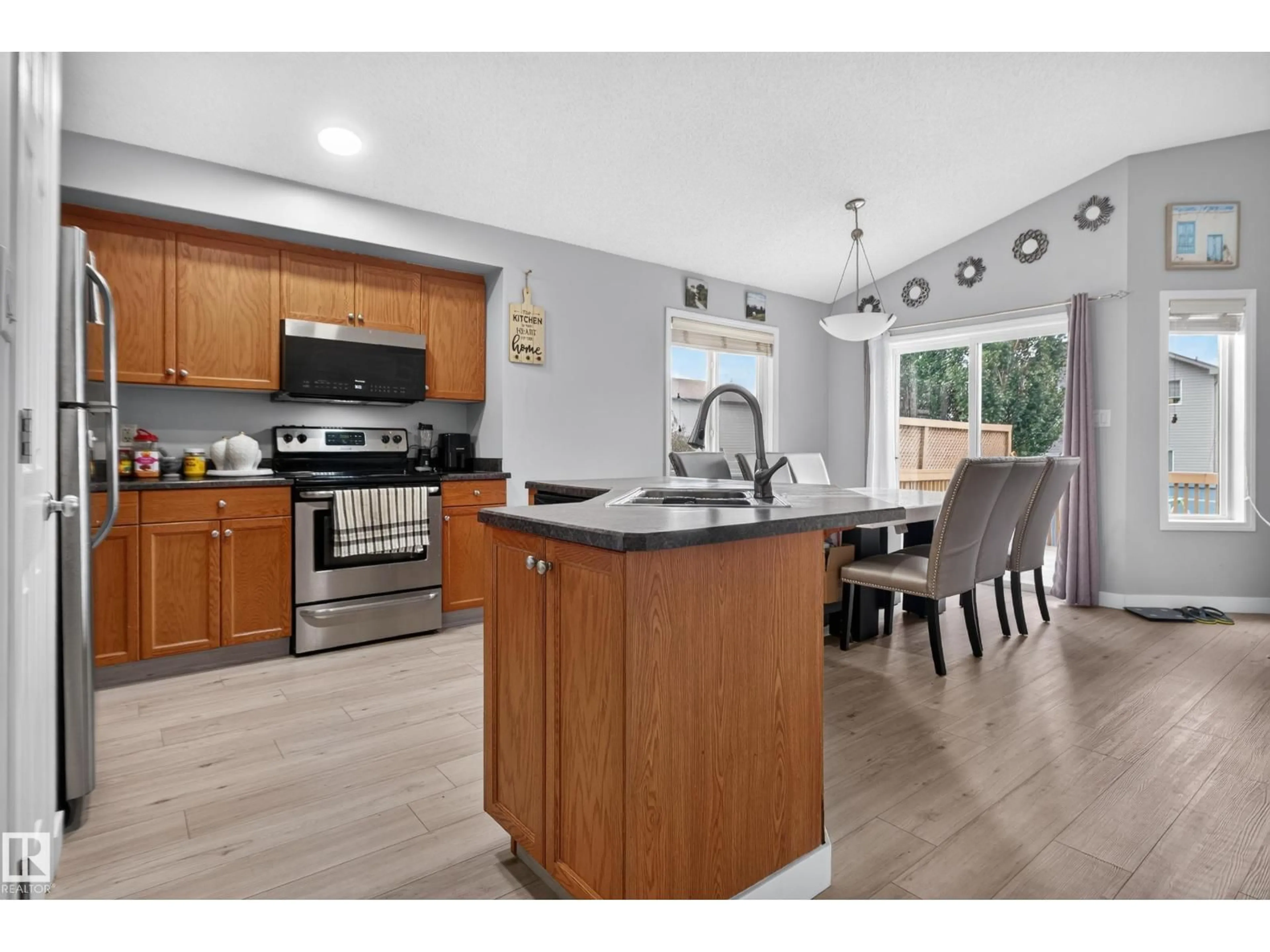 Open concept kitchen, unknown for 3746 12 STREET, Edmonton Alberta T6T0E6