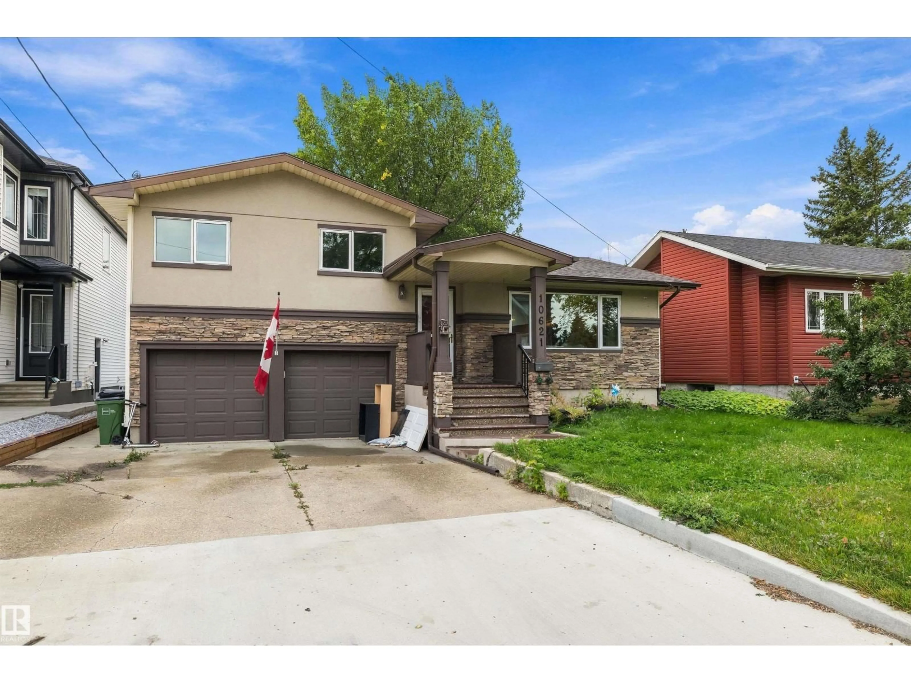 Home with brick exterior material, street for 10621 60A AV, Edmonton Alberta T6H1K5