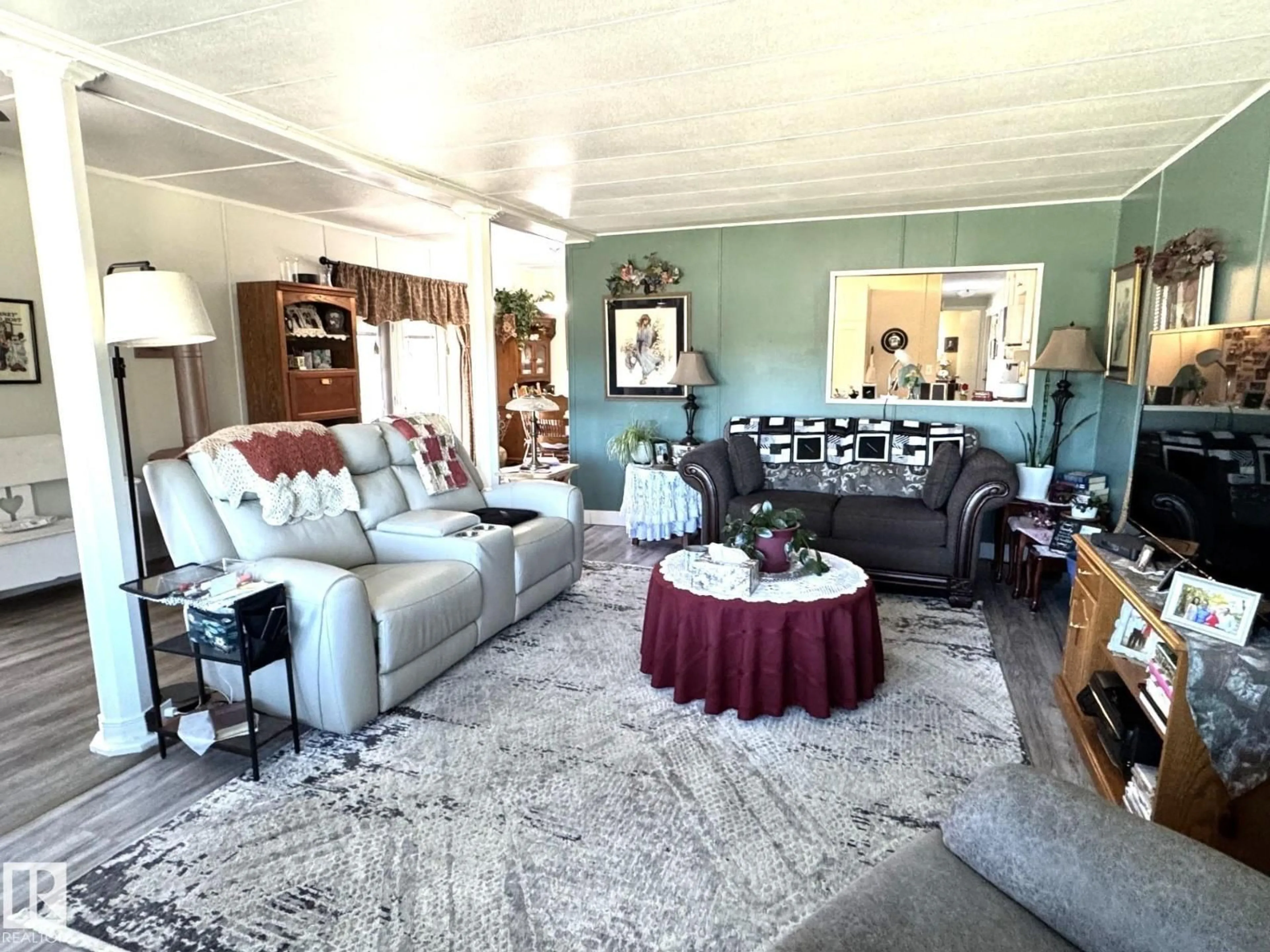 Living room with furniture, unknown for 5324 46B STREET, Evansburg Alberta T0E0T0