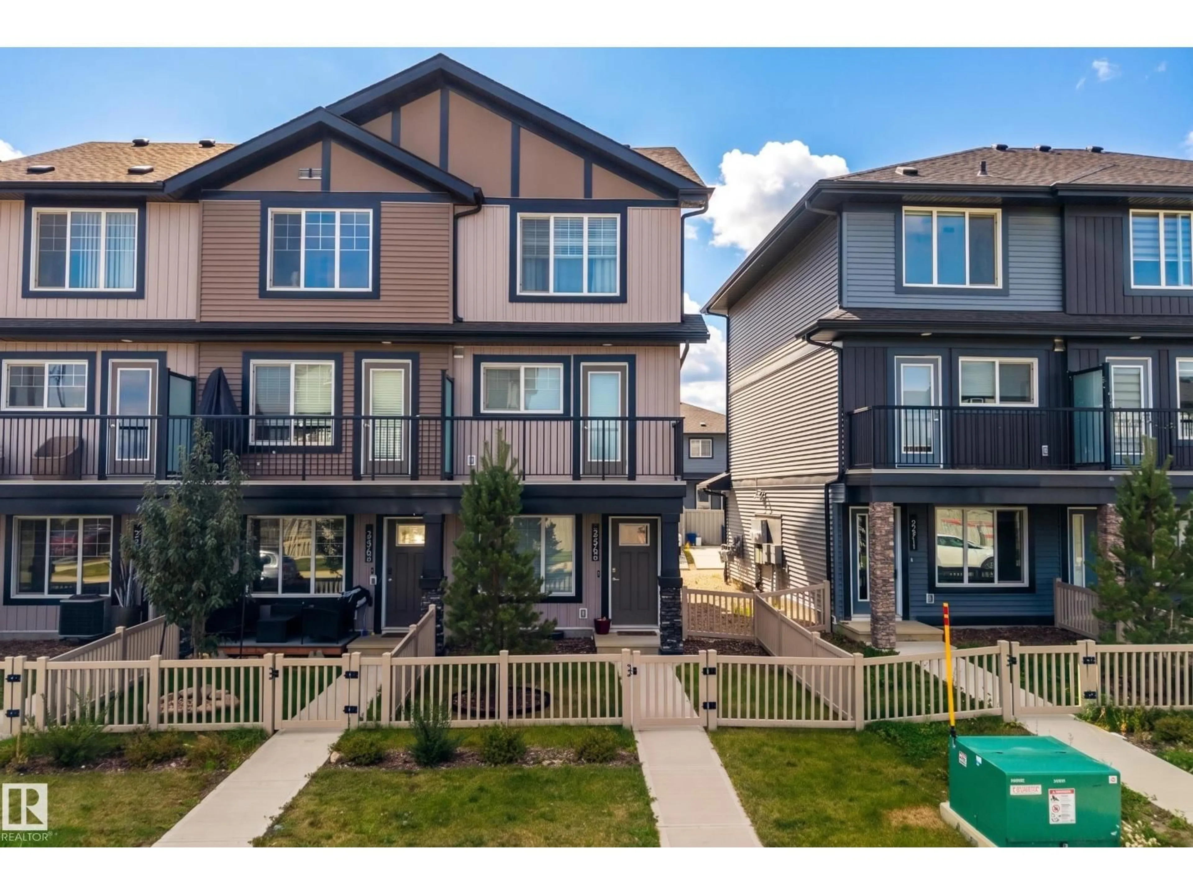 A pic from outside/outdoor area/front of a property/back of a property/a pic from drone, street for 22709 84 AV, Edmonton Alberta T5T4B4