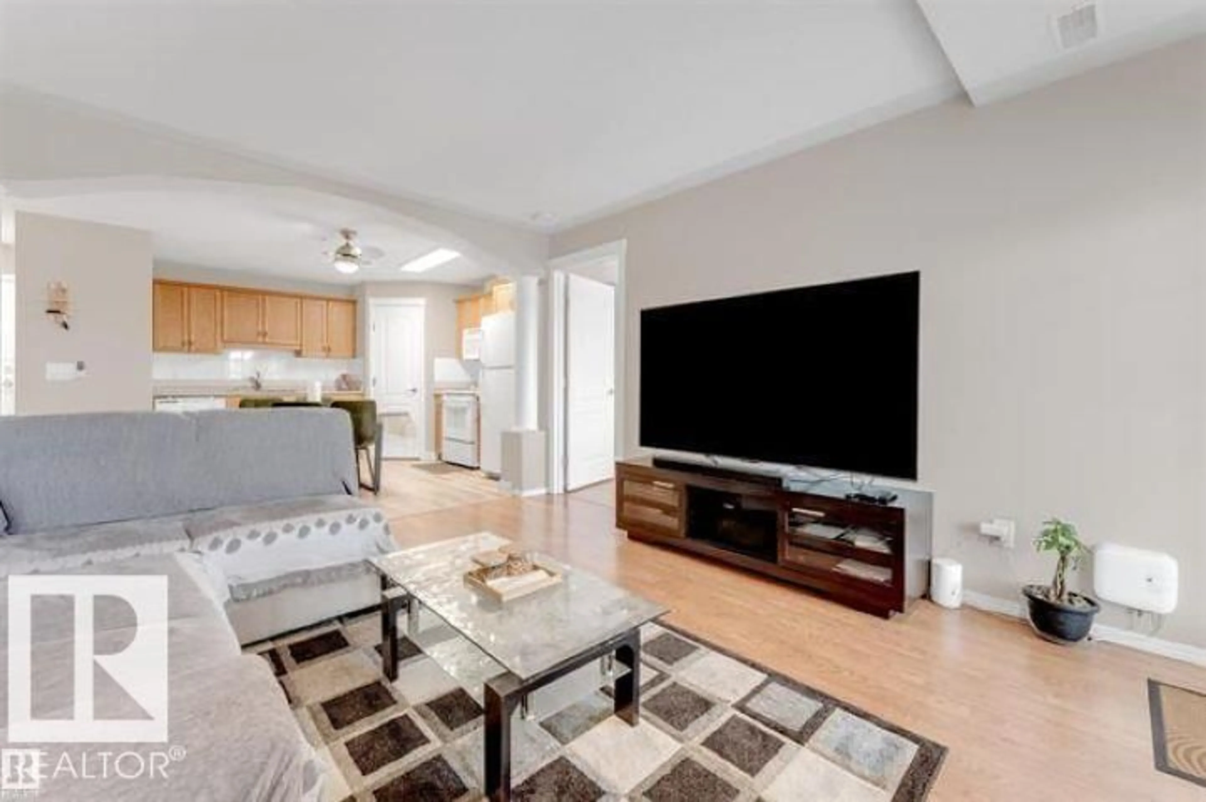 Living room with furniture, unknown for 237 - 316 YOUVILLE DRIVE NW, Edmonton Alberta T6L7G2