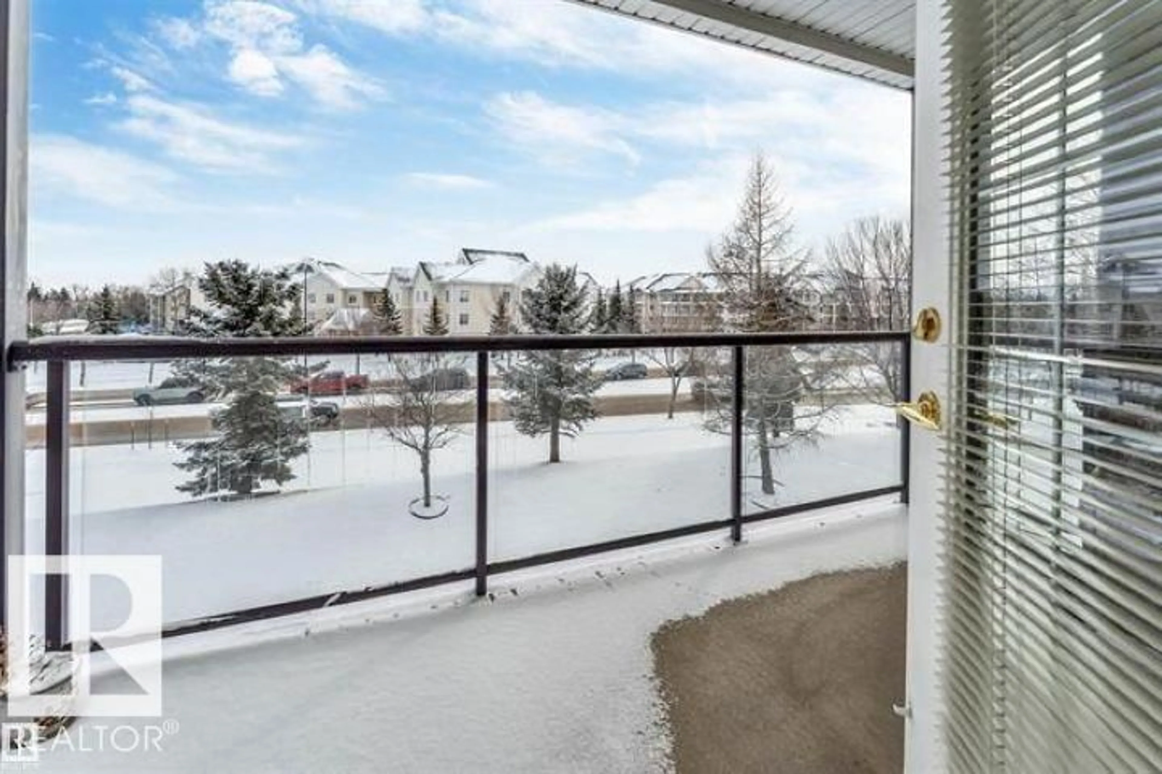 Patio, water/lake/river/ocean view for 237 - 316 YOUVILLE DRIVE NW, Edmonton Alberta T6L7G2