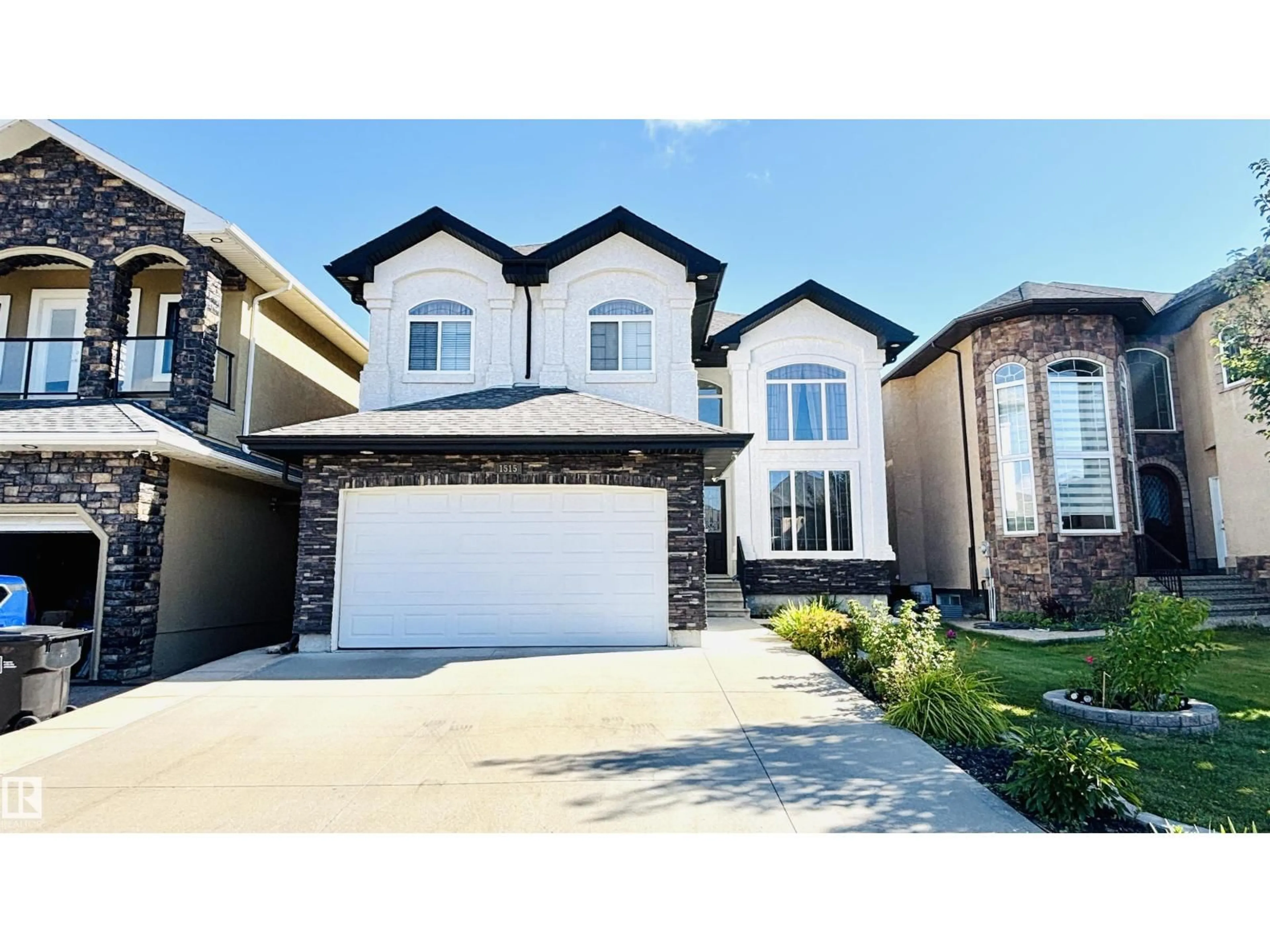 Home with vinyl exterior material, street for 1515 68 ST, Edmonton Alberta T6X0G8