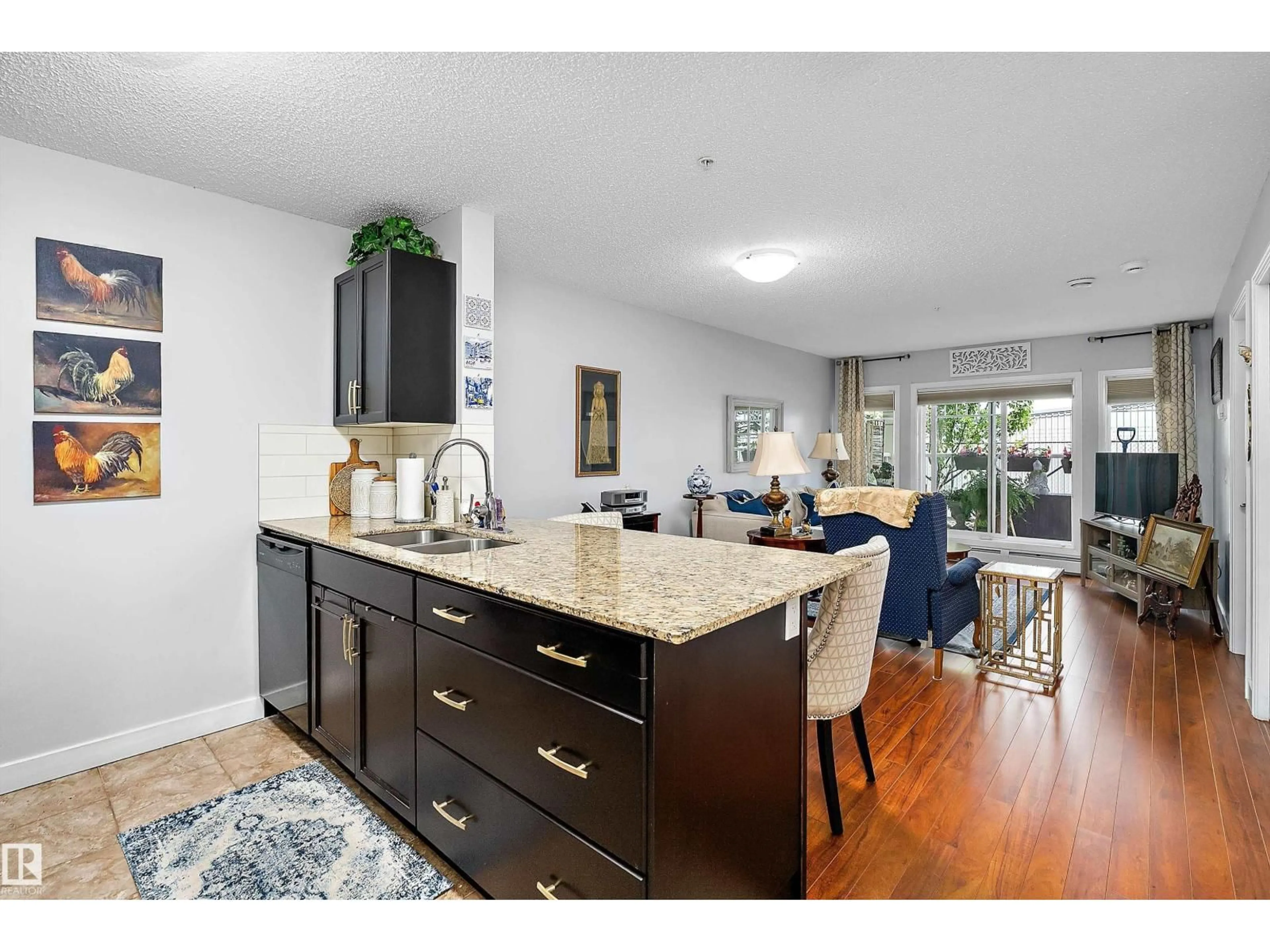 Open concept kitchen, unknown for 109 - 12660 142 AV, Edmonton Alberta T5X0J5