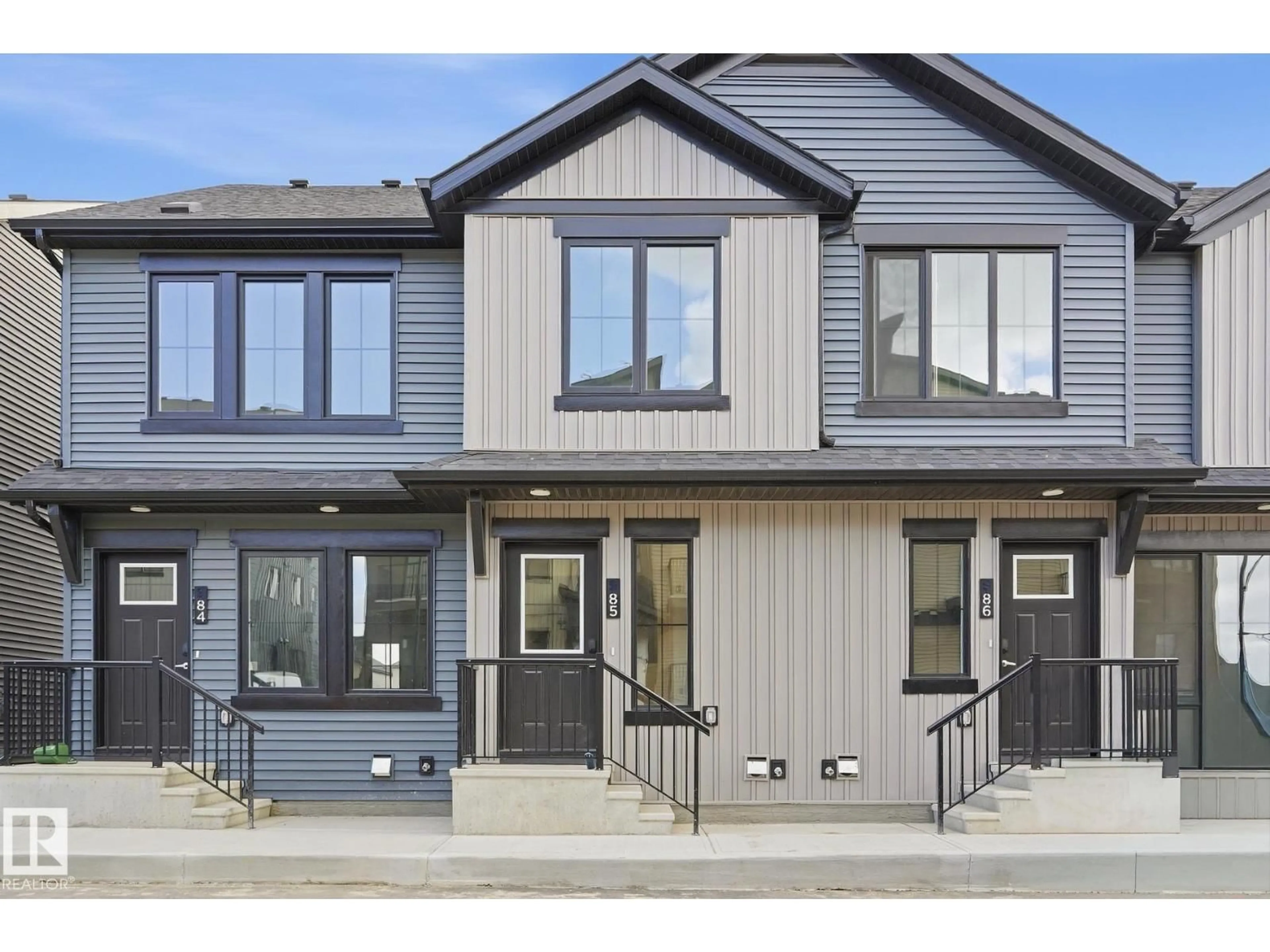 Home with vinyl exterior material, street for #85 - 3705 141 ST, Edmonton Alberta T6W3J2