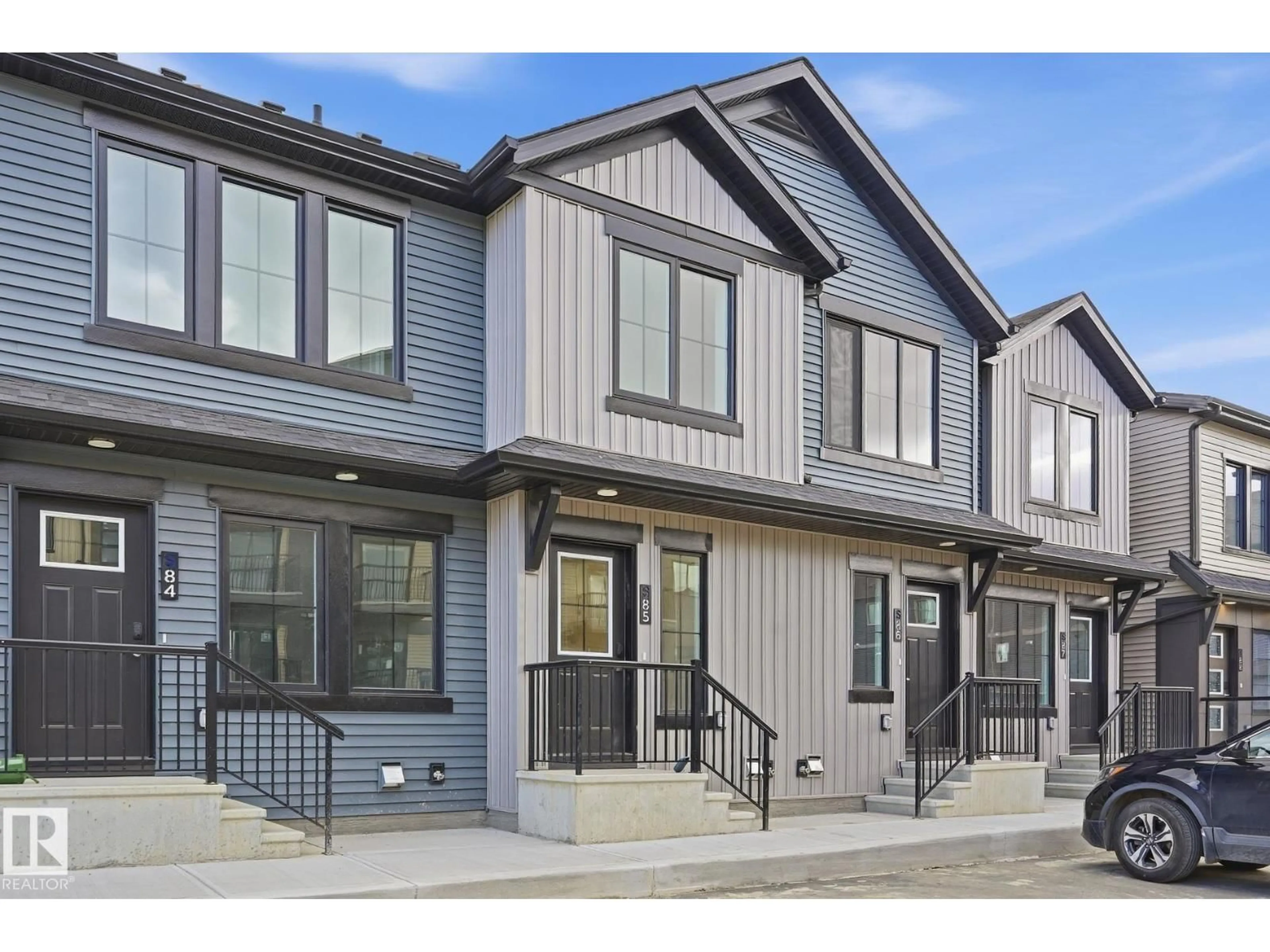 Home with vinyl exterior material, street for #85 - 3705 141 ST, Edmonton Alberta T6W3J2